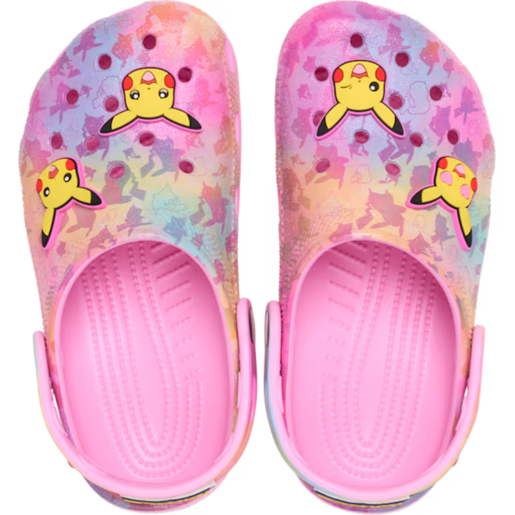 CROCS Pikachu Pink Classic Clog K 211229-90H