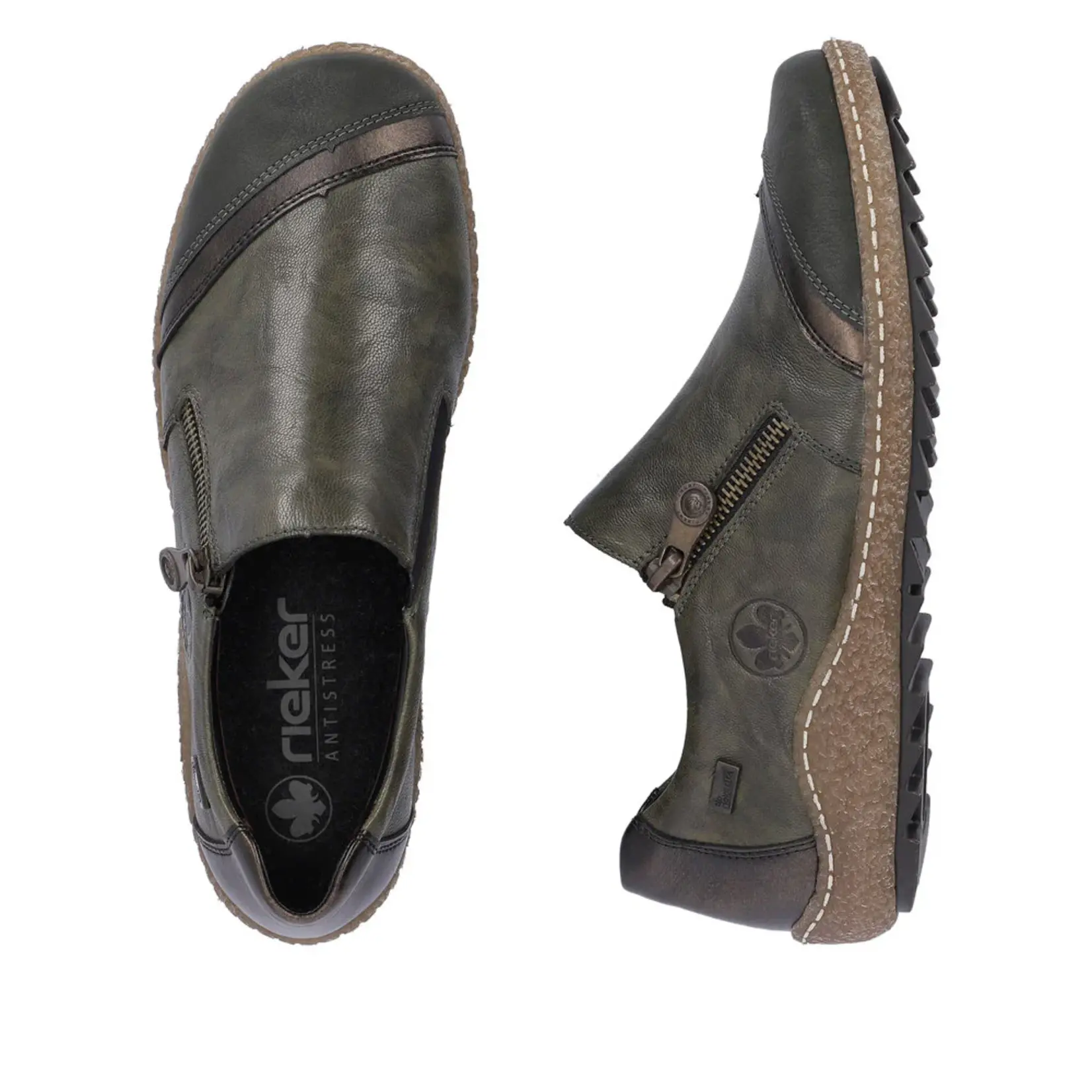 Rieker RIEKER L7571-54 Casual Slip-On (Zipper)