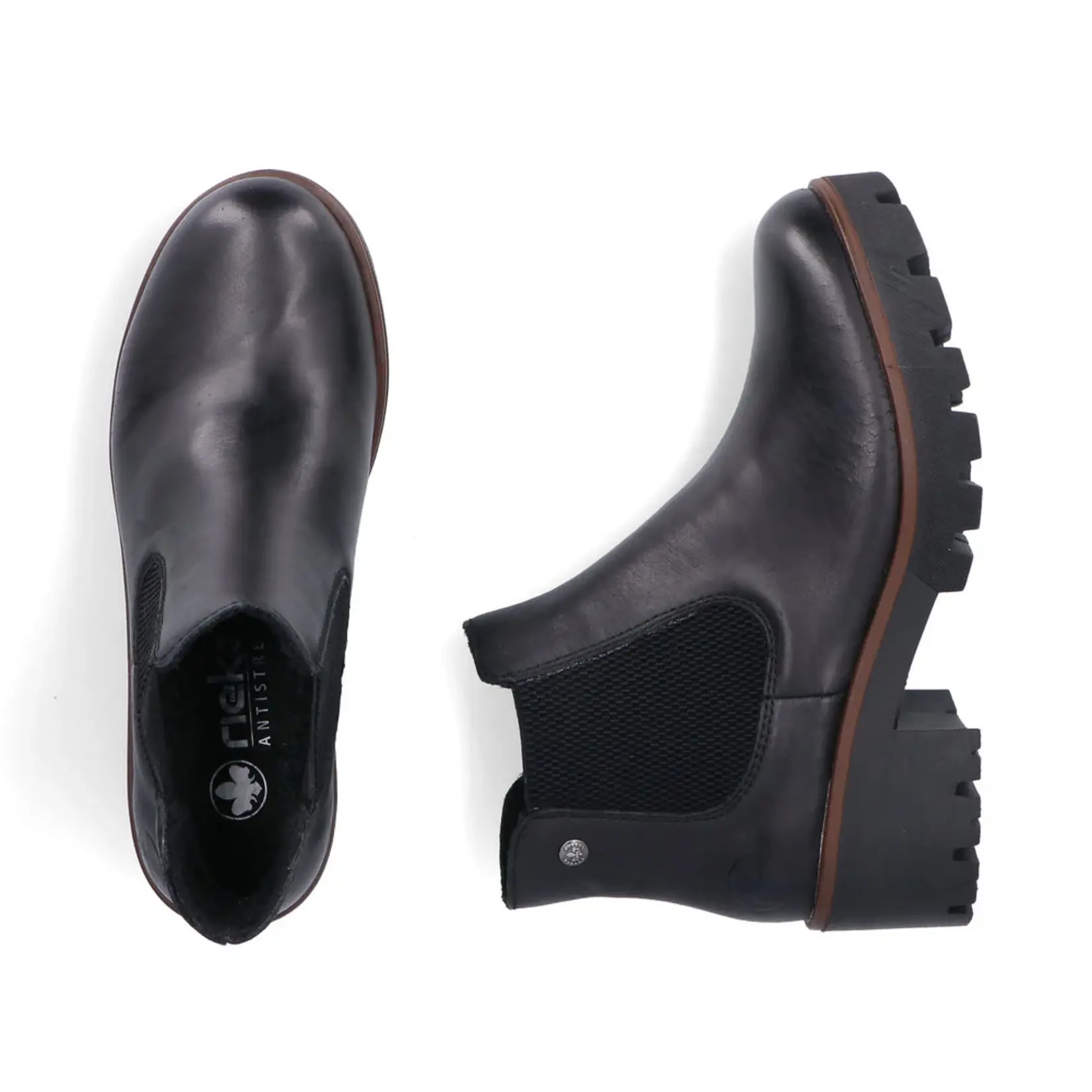 Rieker RIEKER 79265-03 Bootie (Chunk Sole)