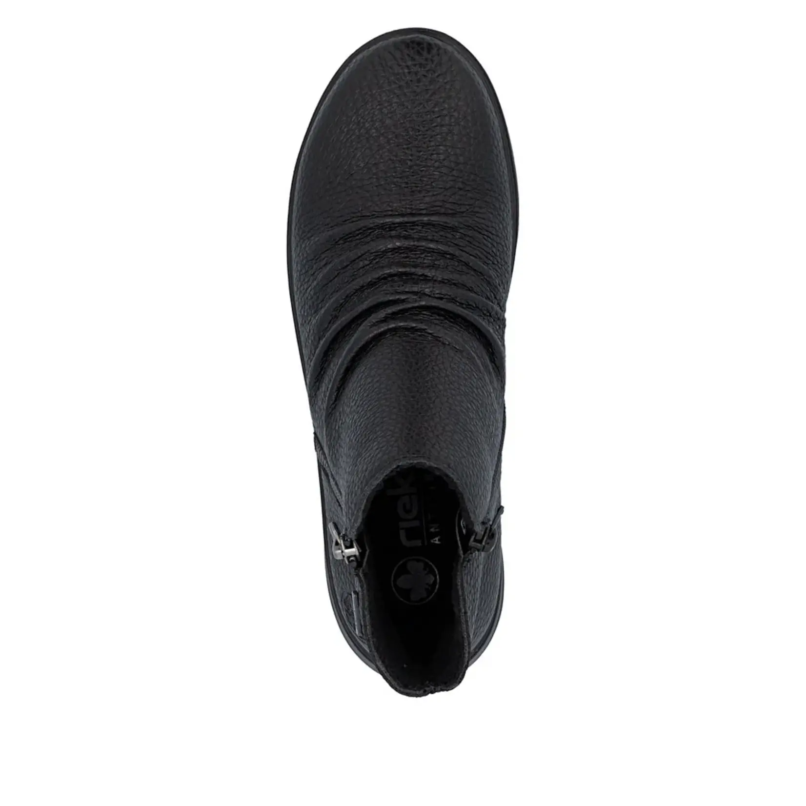 Rieker RIEKER Z0056-00 Women's Double-Zip Bootie