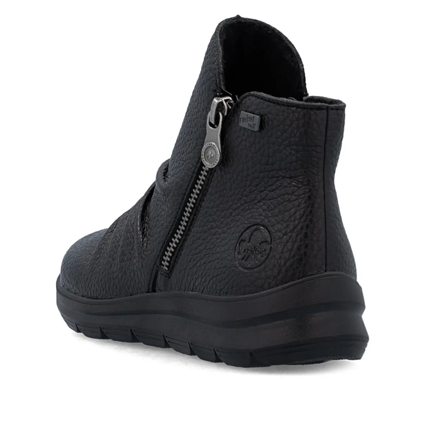 Rieker RIEKER Z0056-00 Women's Double-Zip Bootie