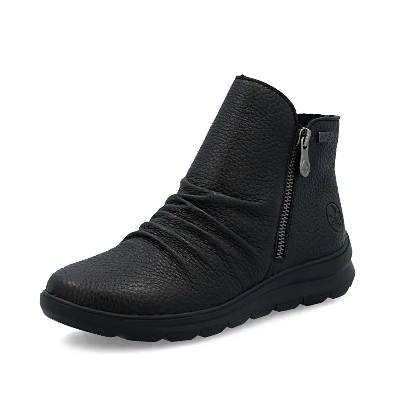 Rieker RIEKER Z0056-00 Women's Double-Zip Bootie
