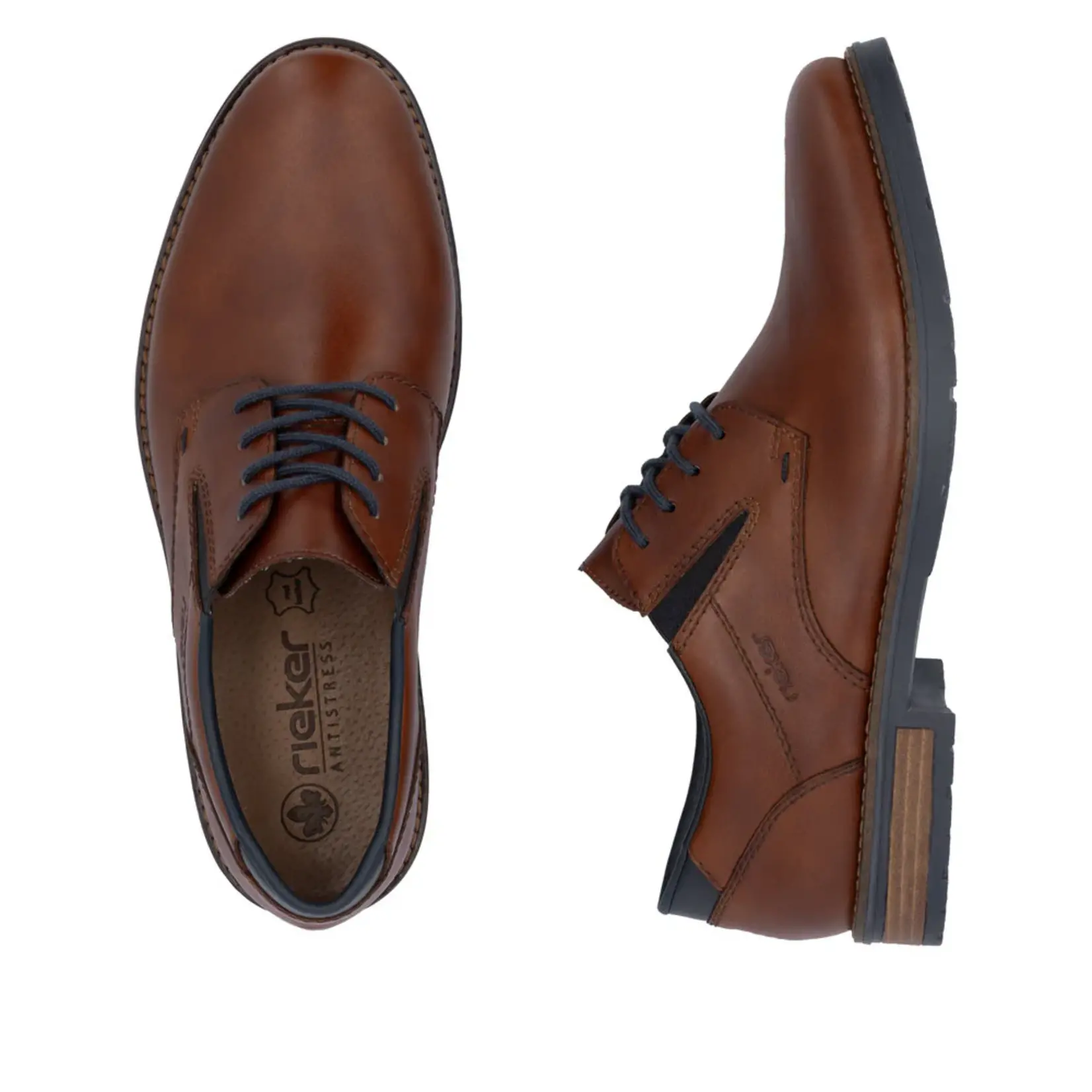 Rieker RIEKER 14621-24 Men's Dress Lace-Up Shoe