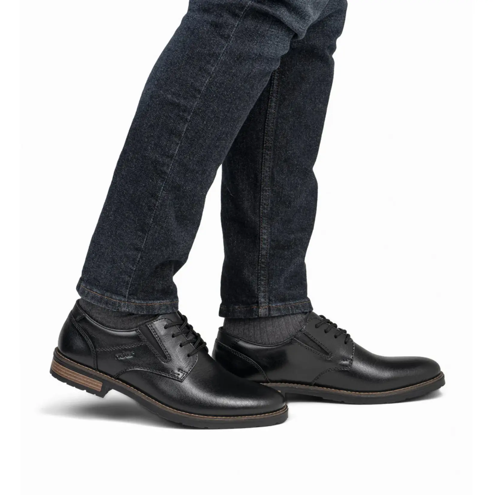 Rieker RIEKER 14621-00 Men's Dress Lace-Up Shoe