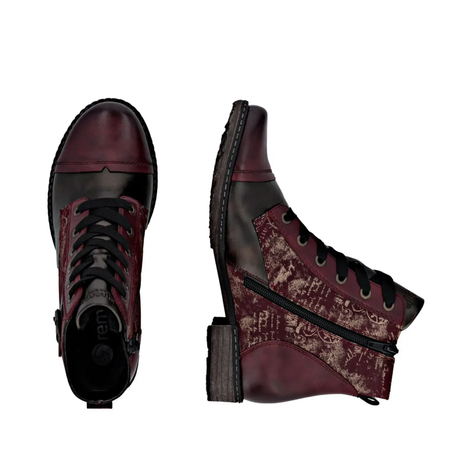 Remonte REMONTE D4381-35 Lace Bootie (Print)