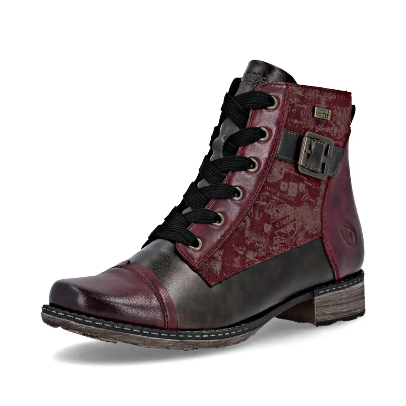 Remonte REMONTE D4381-35 Lace Bootie (Print)