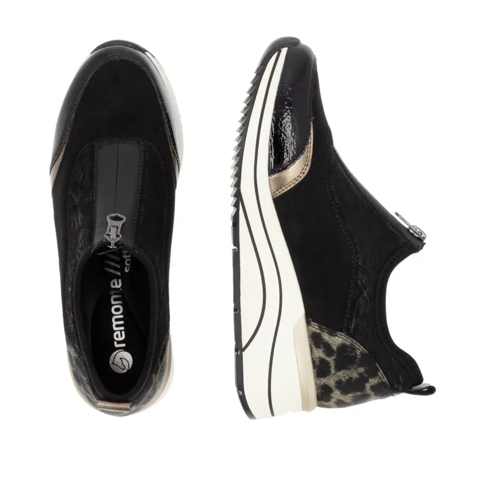 Remonte REMONTE D0T08-02 Sneaker Zip-Up Wedge