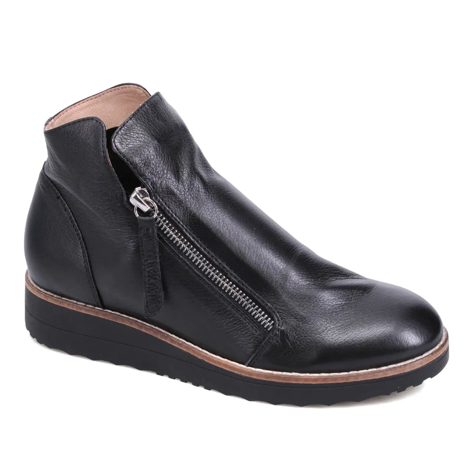 DJANGO OhMy Bootie BLACK LEATHER