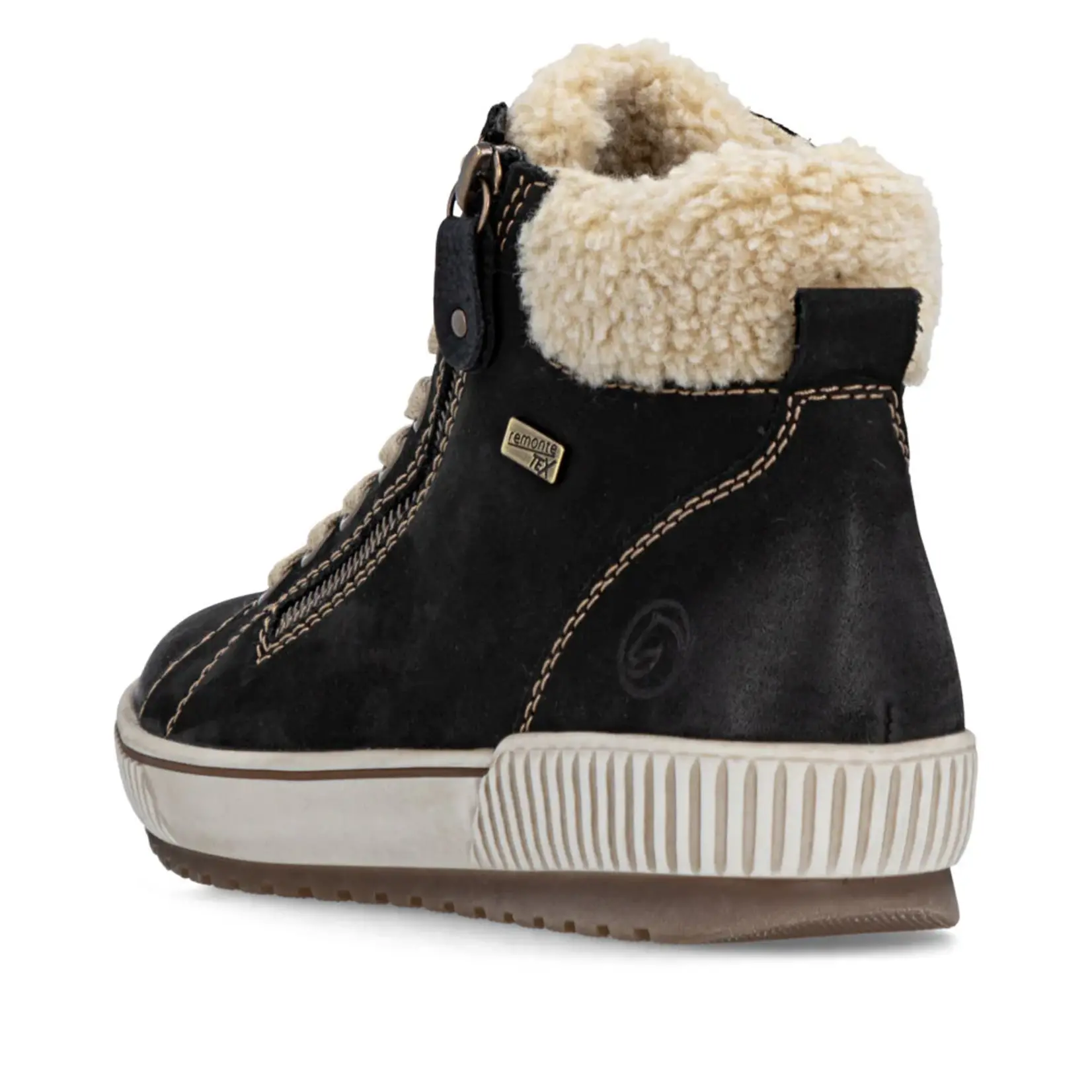 Remonte REMONTE D0770-03 Sneaker Bootie (Fluff Rim)