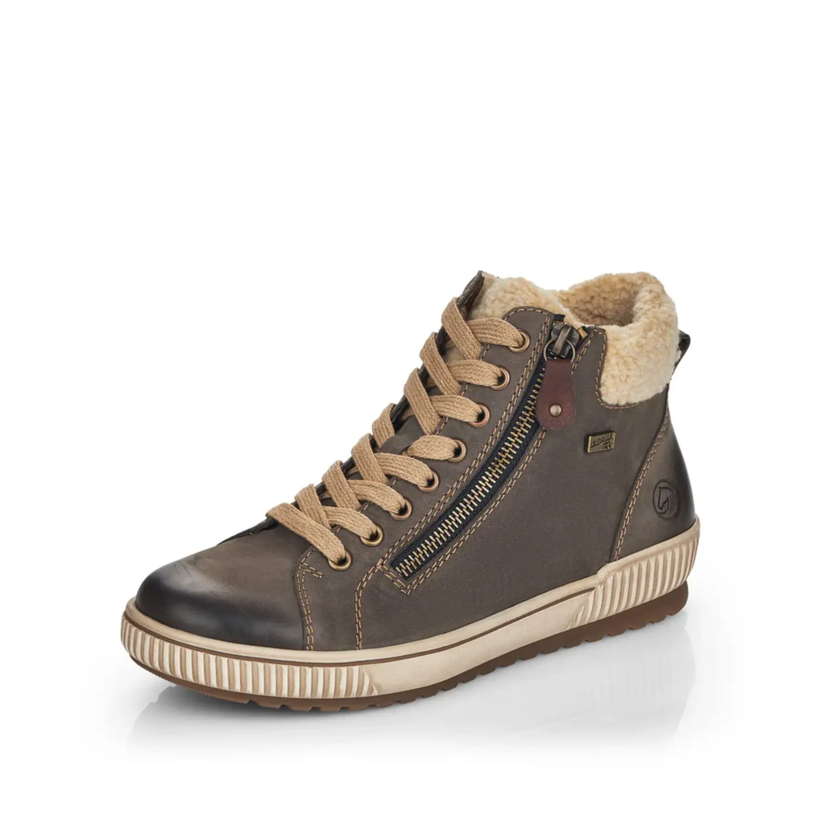 Remonte REMONTE D0770-45 Women's Sneaker Bootie (Fluff Rim)