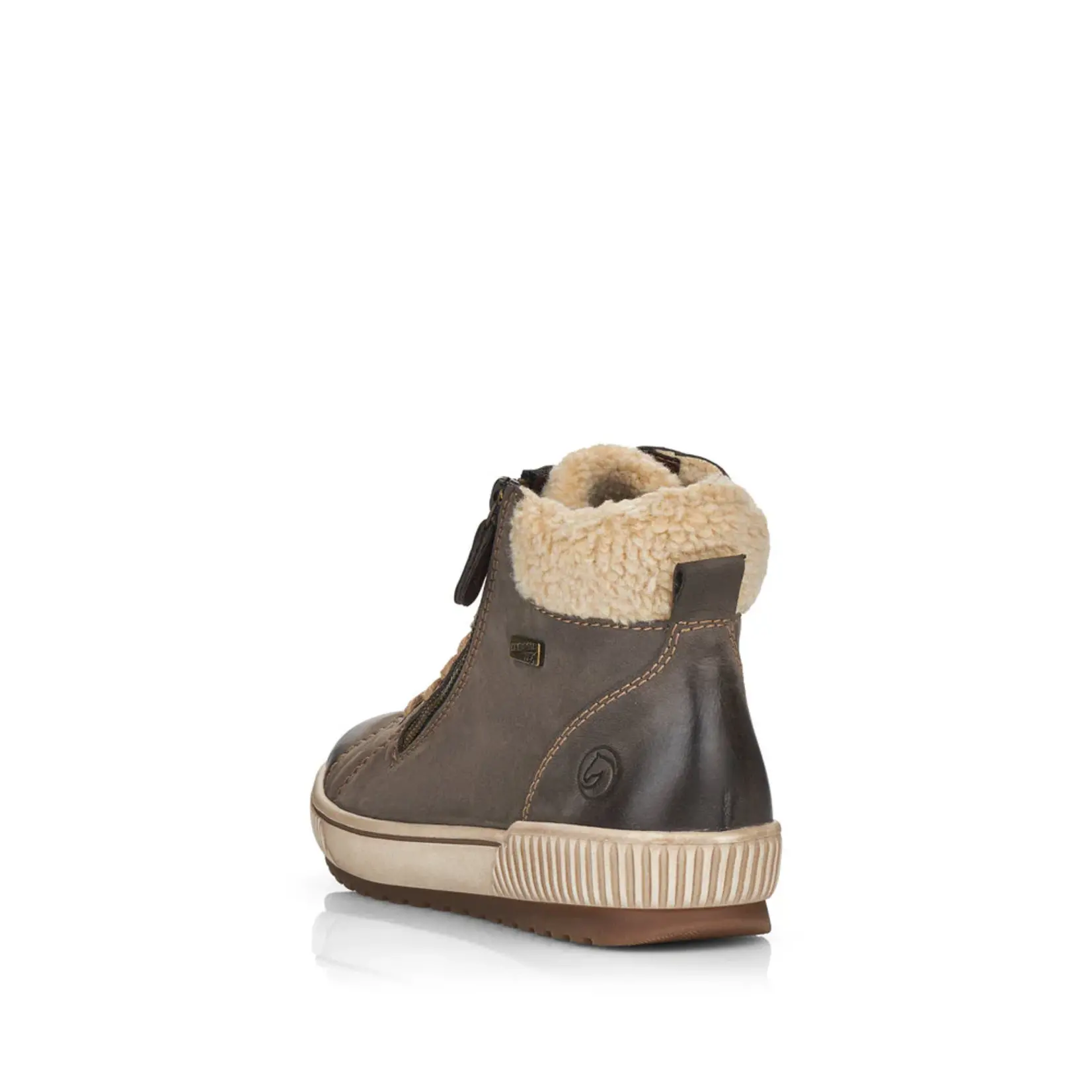 Remonte REMONTE D0770-45 Women's Sneaker Bootie (Fluff Rim)
