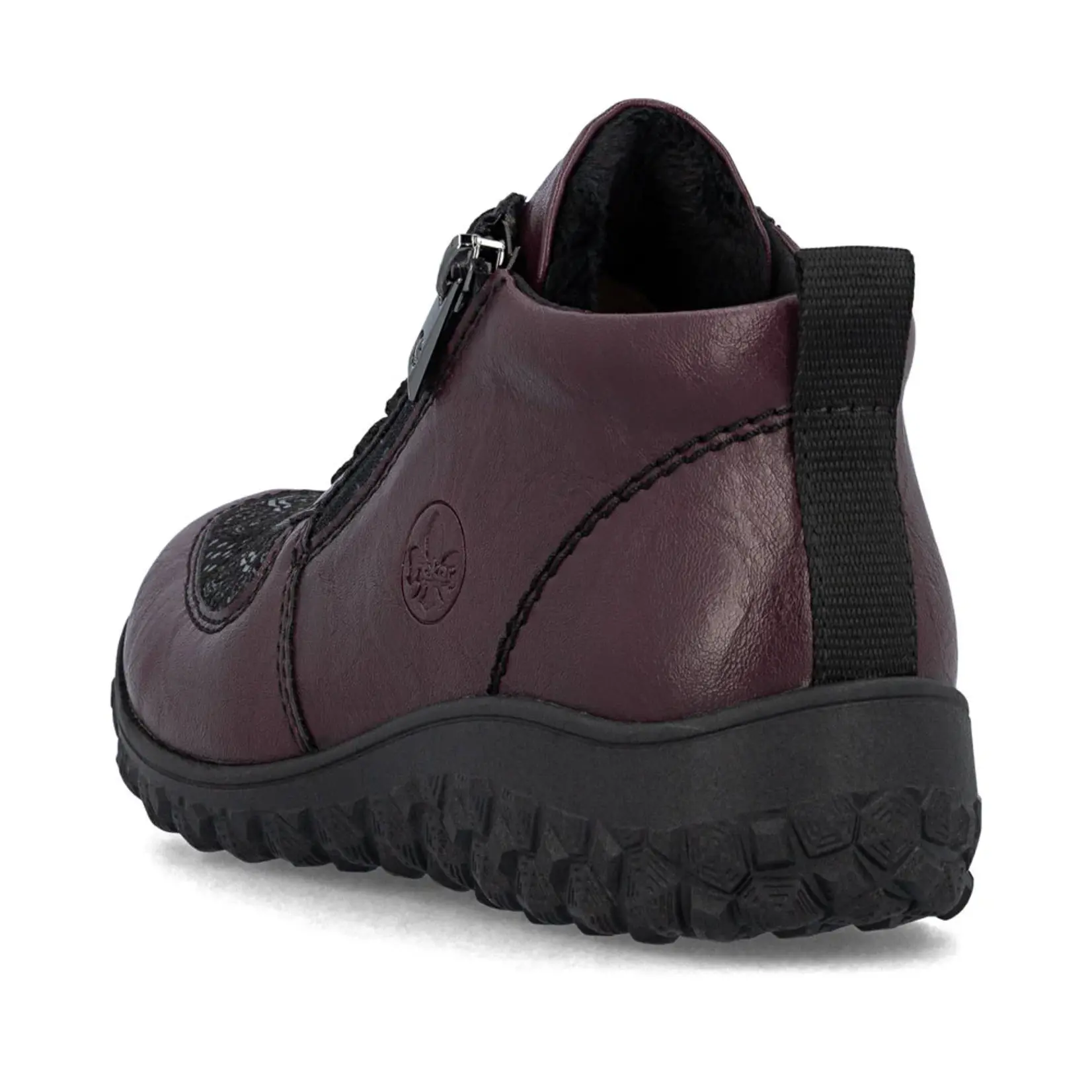 Rieker RIEKER 59541-30 Women's Lace Bootie (Side Zip)