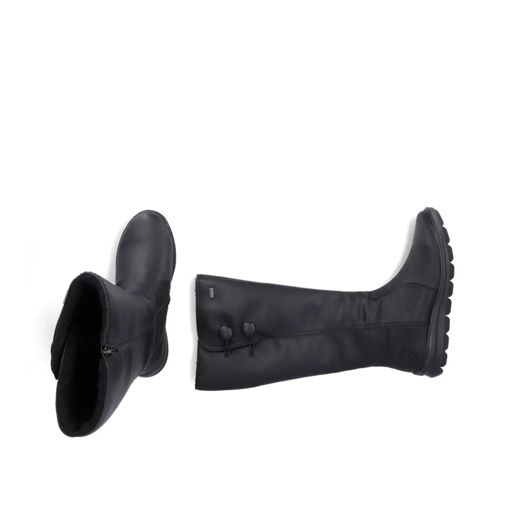 Rieker RIEKER Z0090-00 Tall Boot (Low Heel)