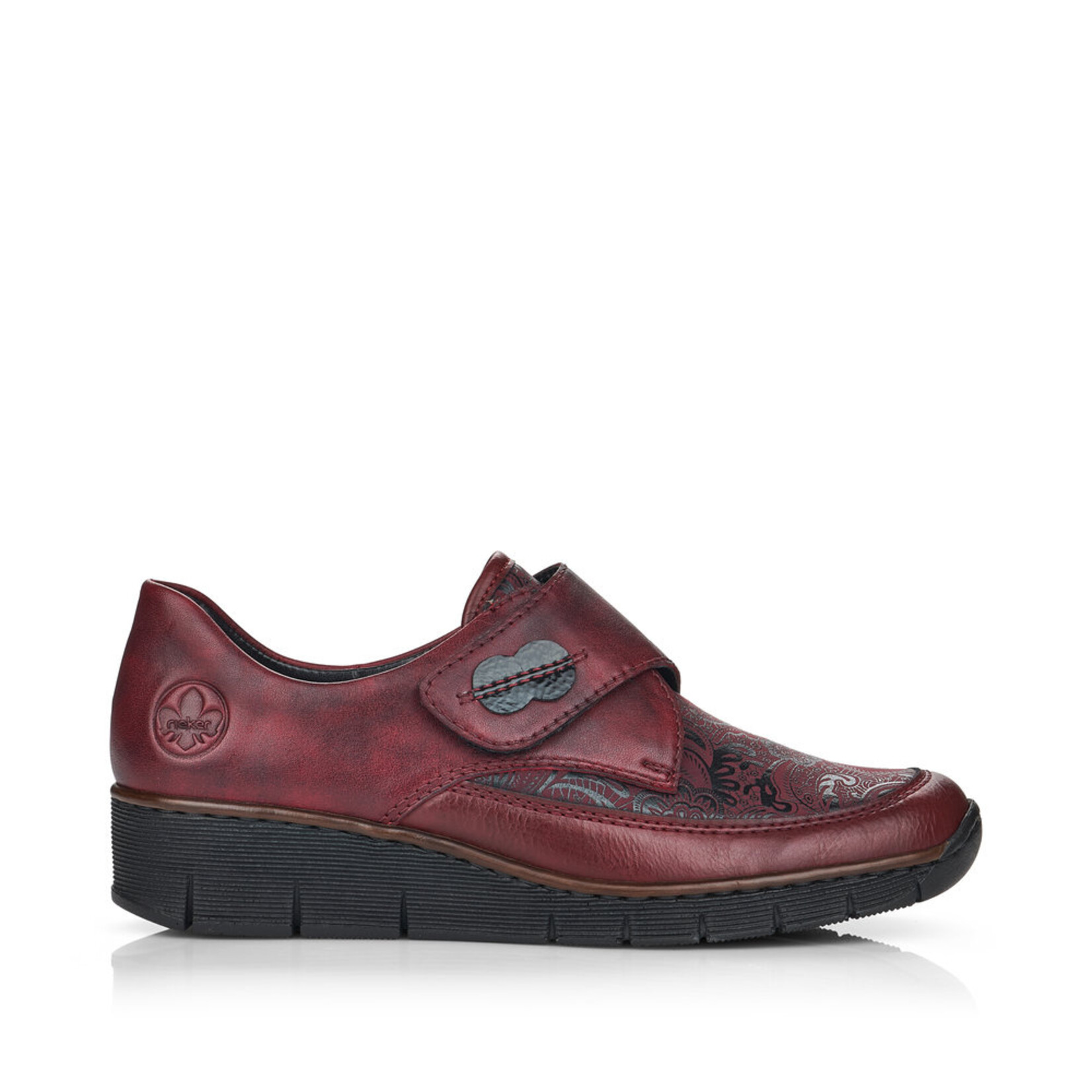 RIEKER 537C0-35 Wedge Slip-On (Stretch)
