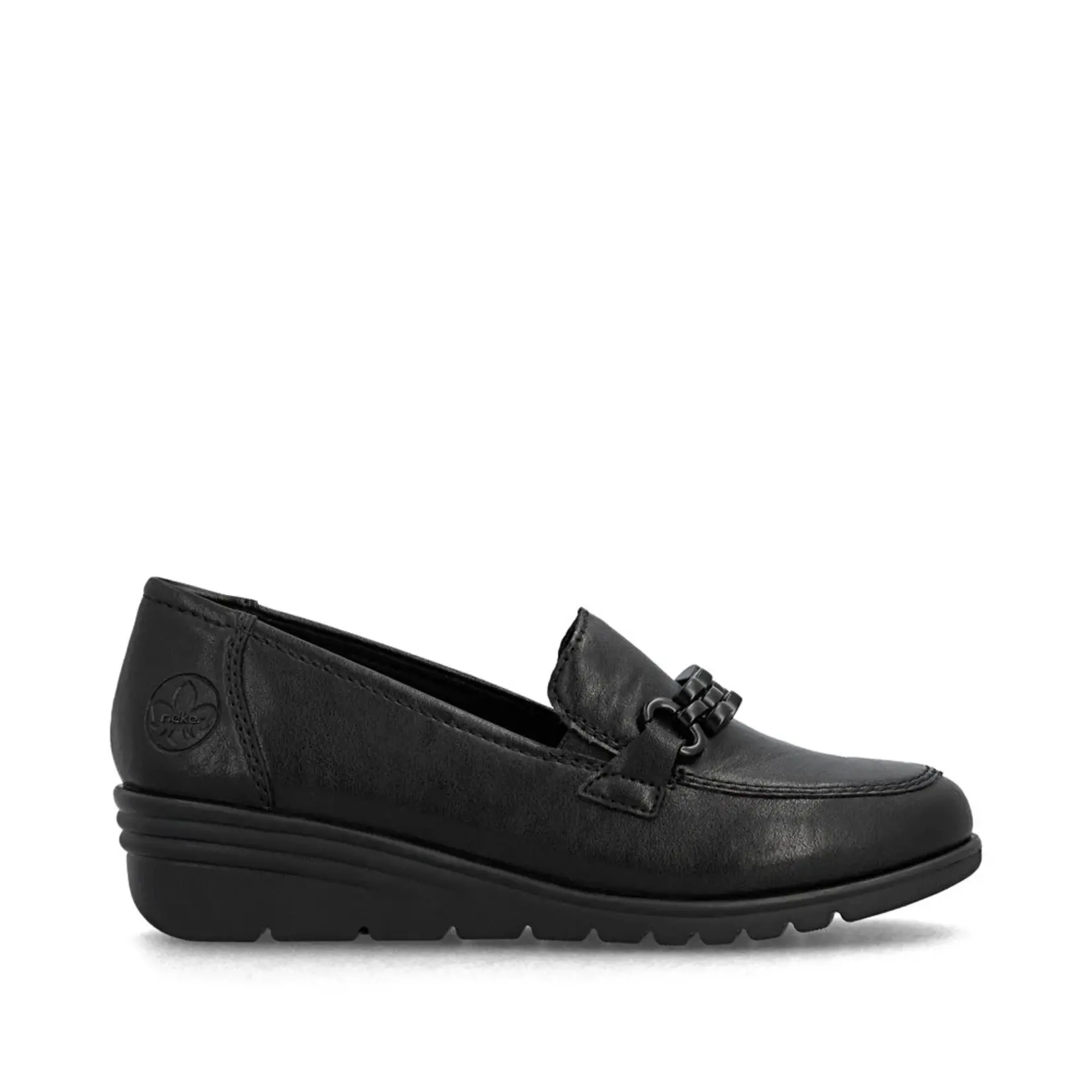 Rieker RIEKER L5361-00 Women's Loafer Wedge