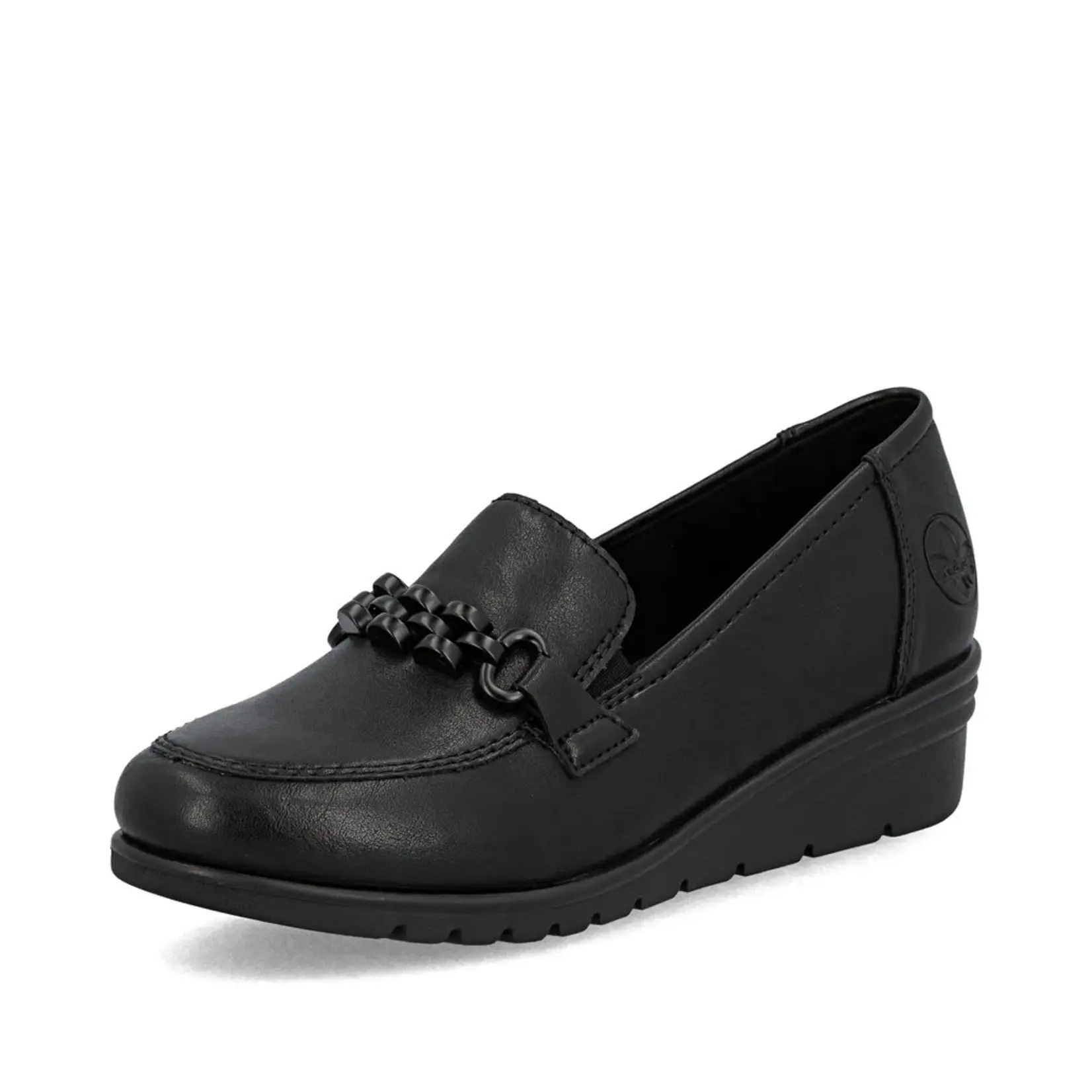 Rieker RIEKER L5361-00 Women's Loafer Wedge