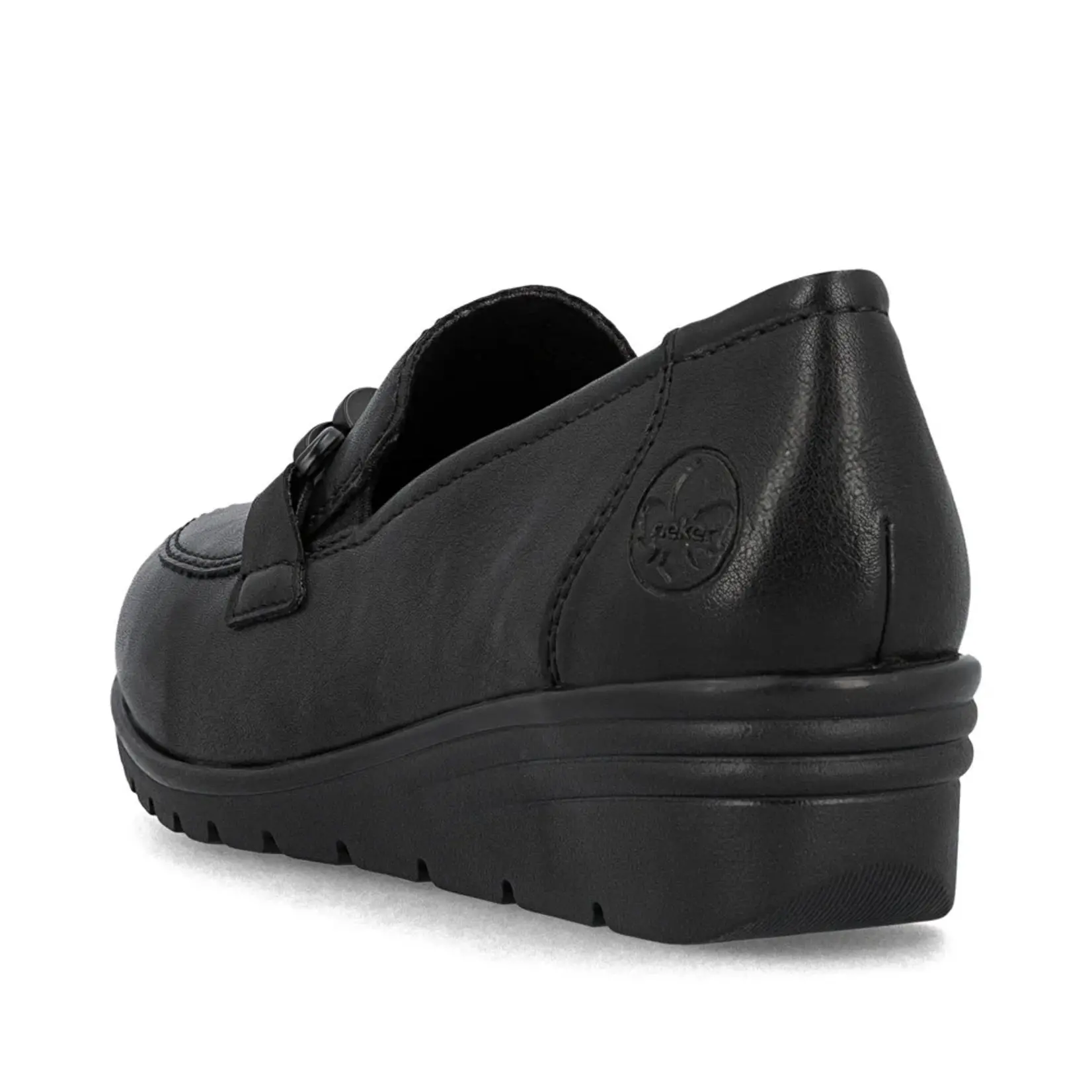 Rieker RIEKER L5361-00 Women's Loafer Wedge