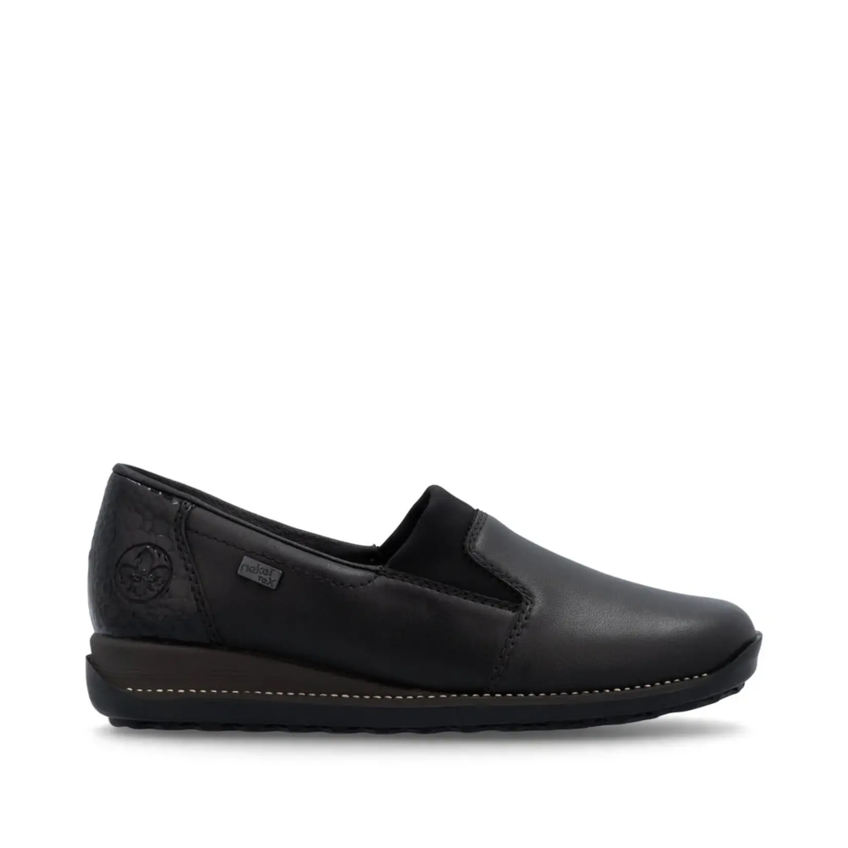 Rieker RIEKER 44291-00 Women's Daphne Slip-On (Elastic Vamp)
