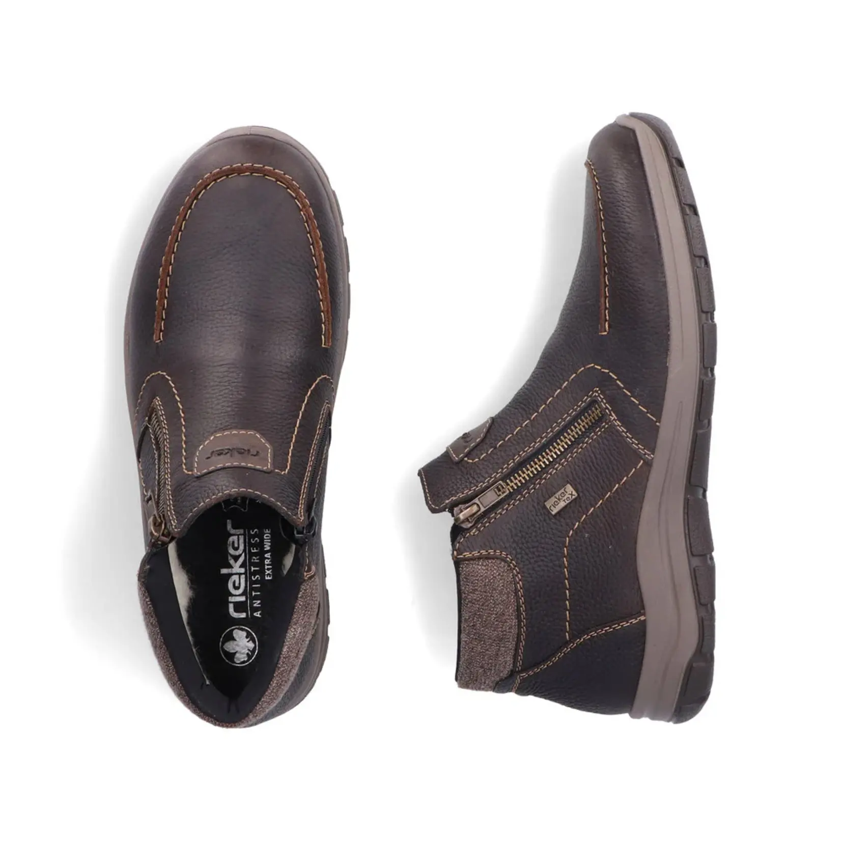 RIEKER 03660-25 Boots w/zipper