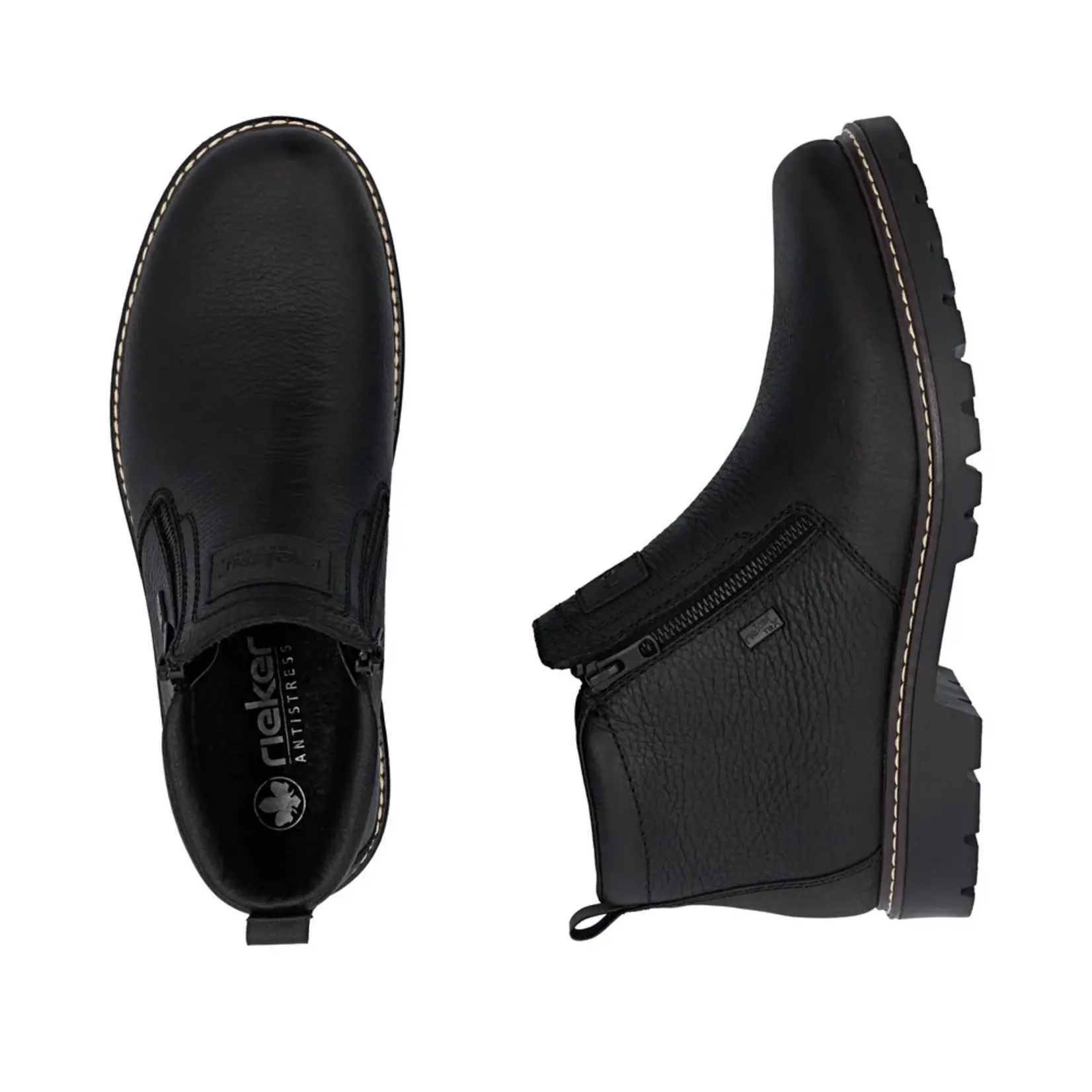 Rieker RIEKER 39871-00 Men's Zipper Boots