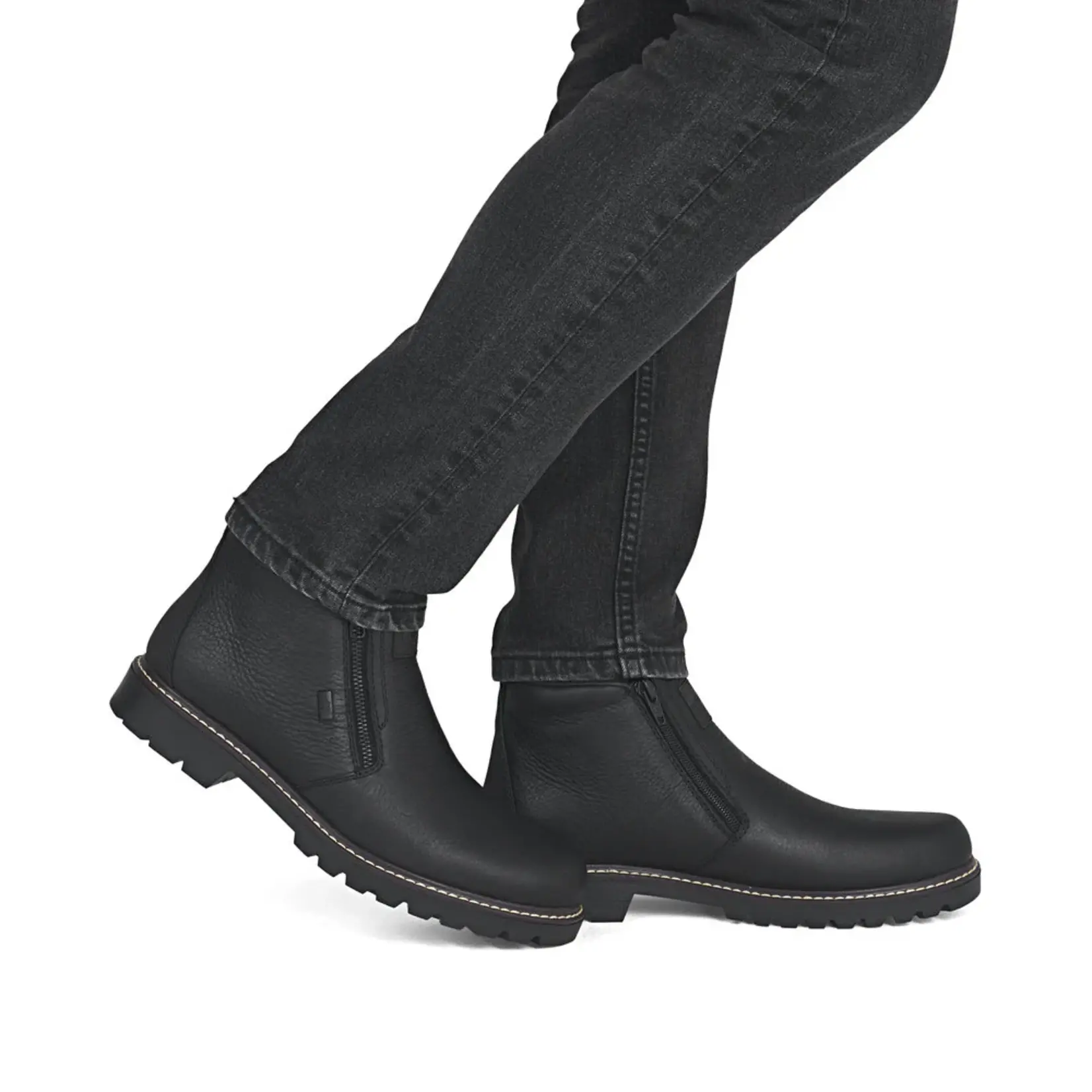 Rieker RIEKER 39871-00 Men's Zipper Boots