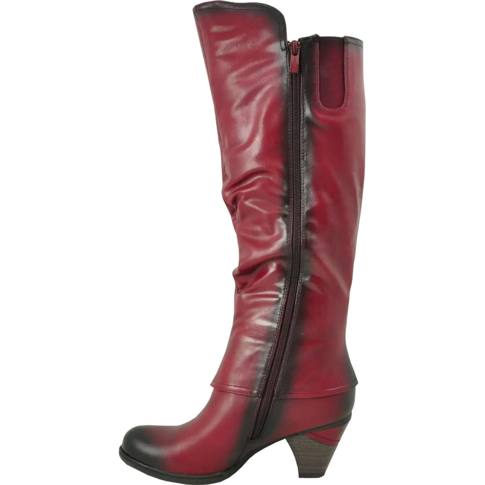 VANGELO SD7408 Tall Boot Folds