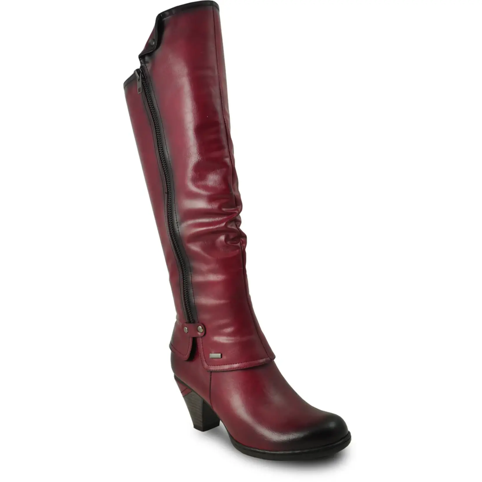 VANGELO SD7408 Tall Boot Folds