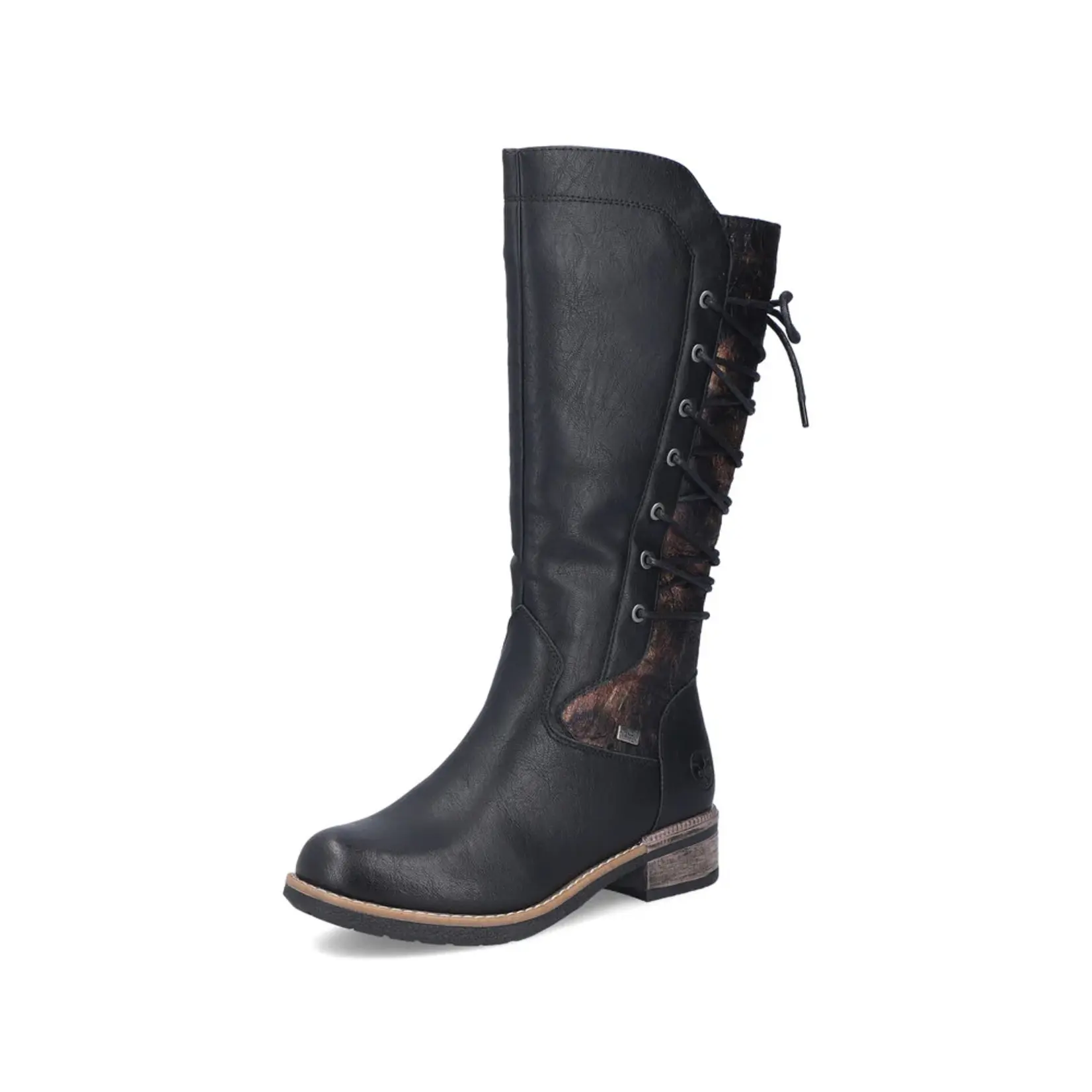 Rieker RIEKER 94693-00 Flat Boot (Laced Back)