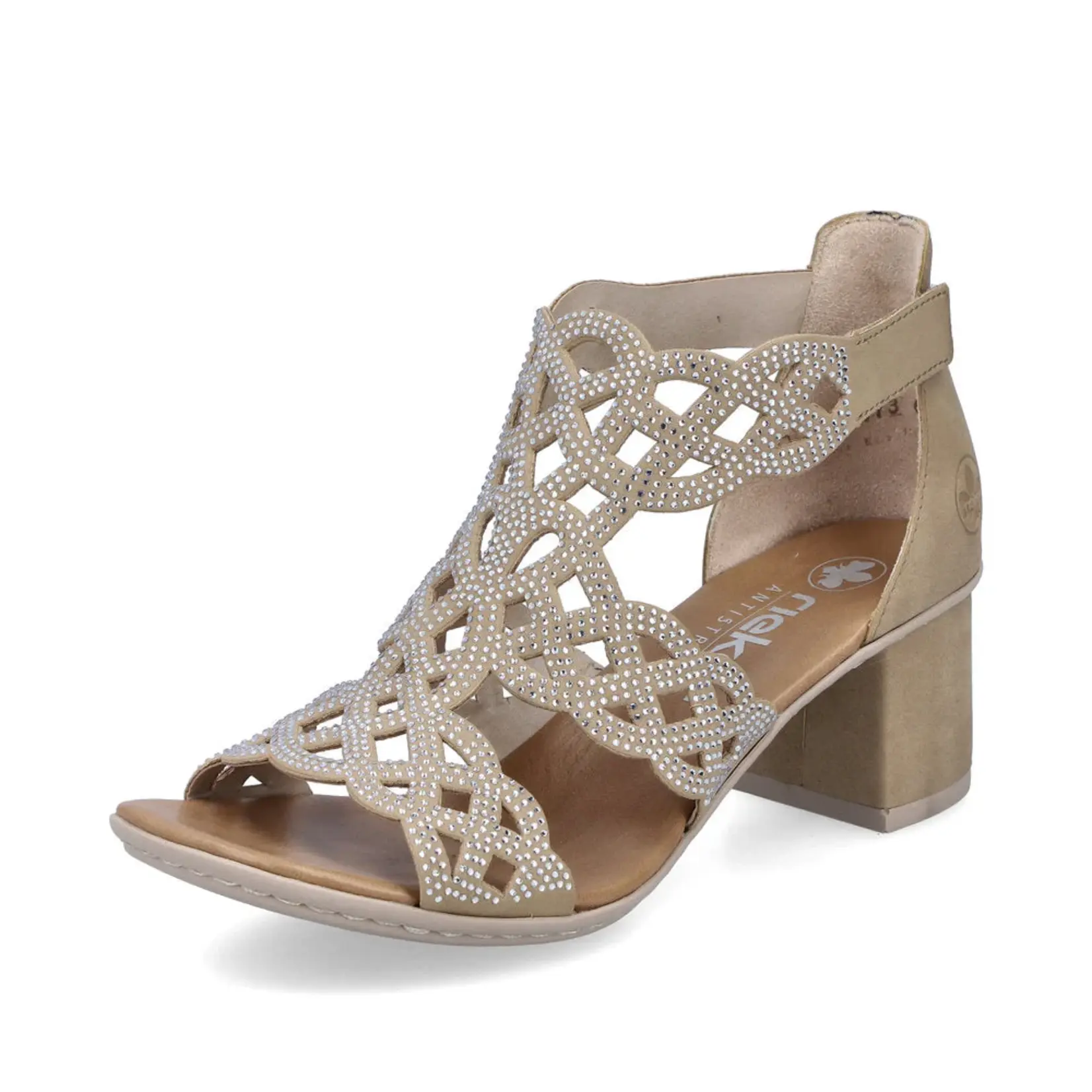 Rieker RIEKER 64773-61 Dress Heeled Sandal (Sequins)