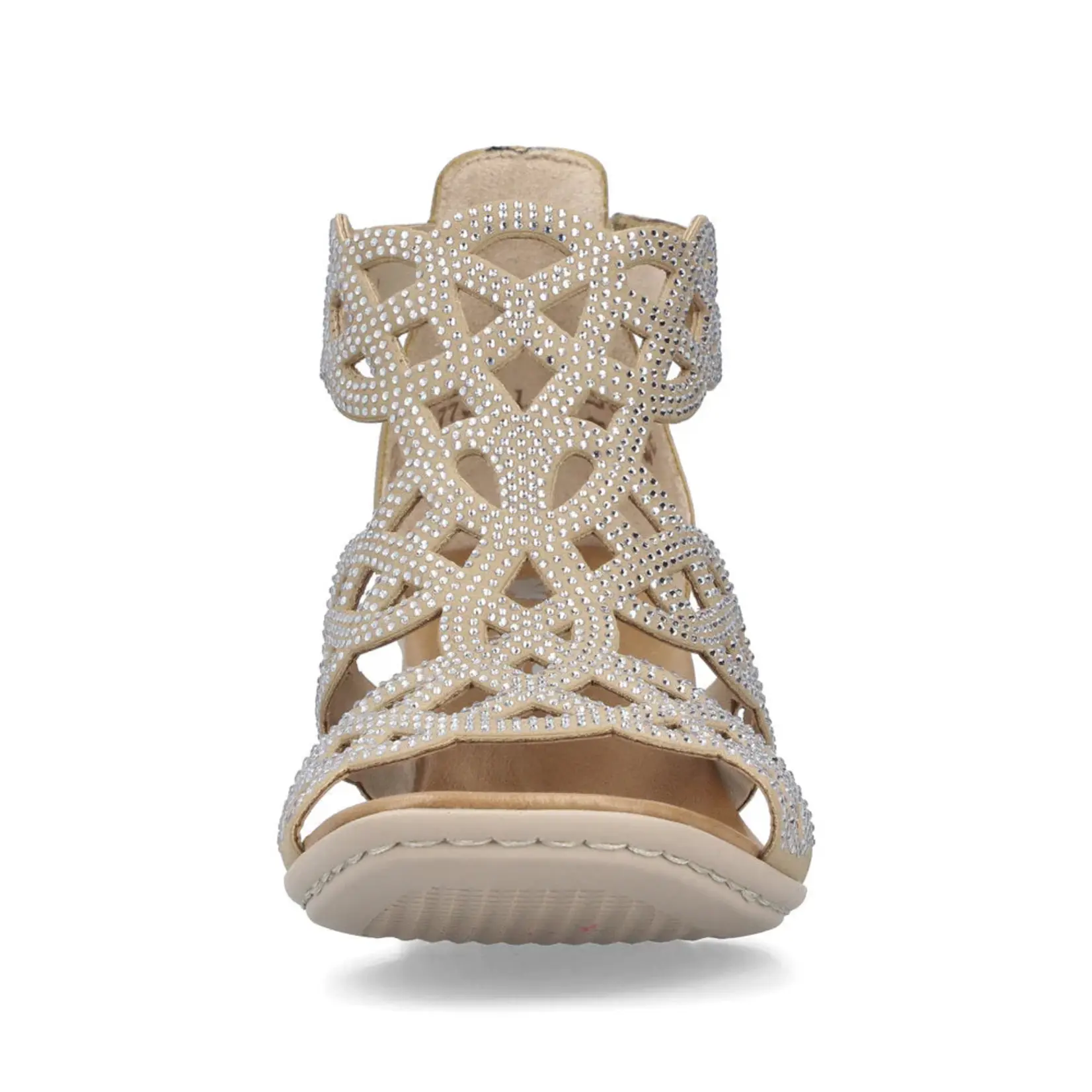 Rieker RIEKER 64773-61 Dress Heeled Sandal (Sequins)