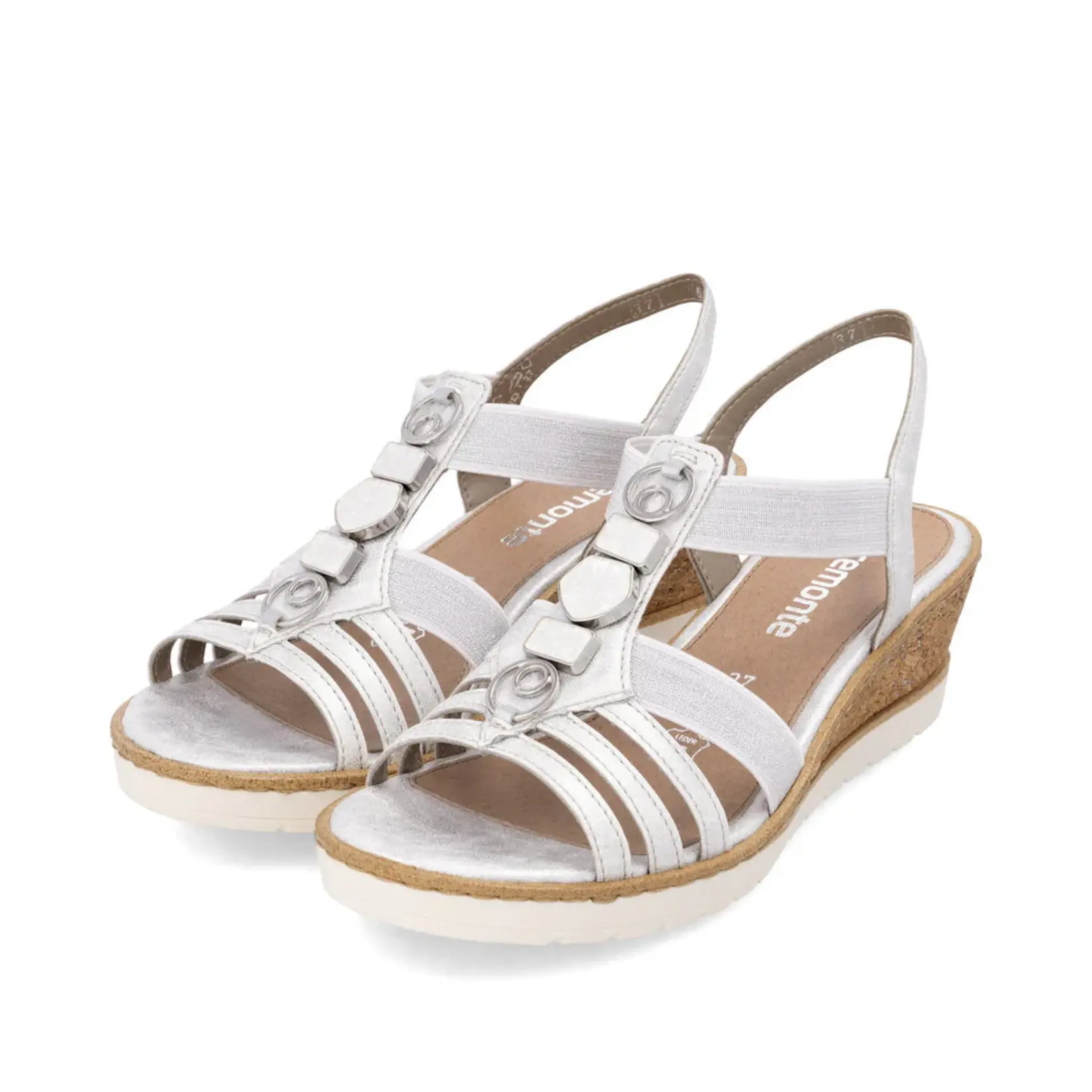 Rieker REMONTE R6264-92 Wedge Sandal