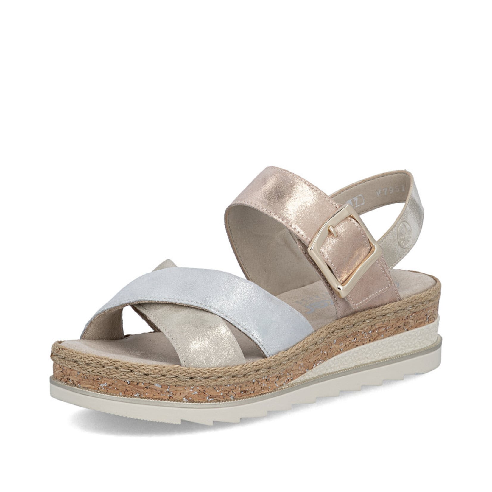 Rieker RIEKER V7951-90 Women's Back-Strap Sandal