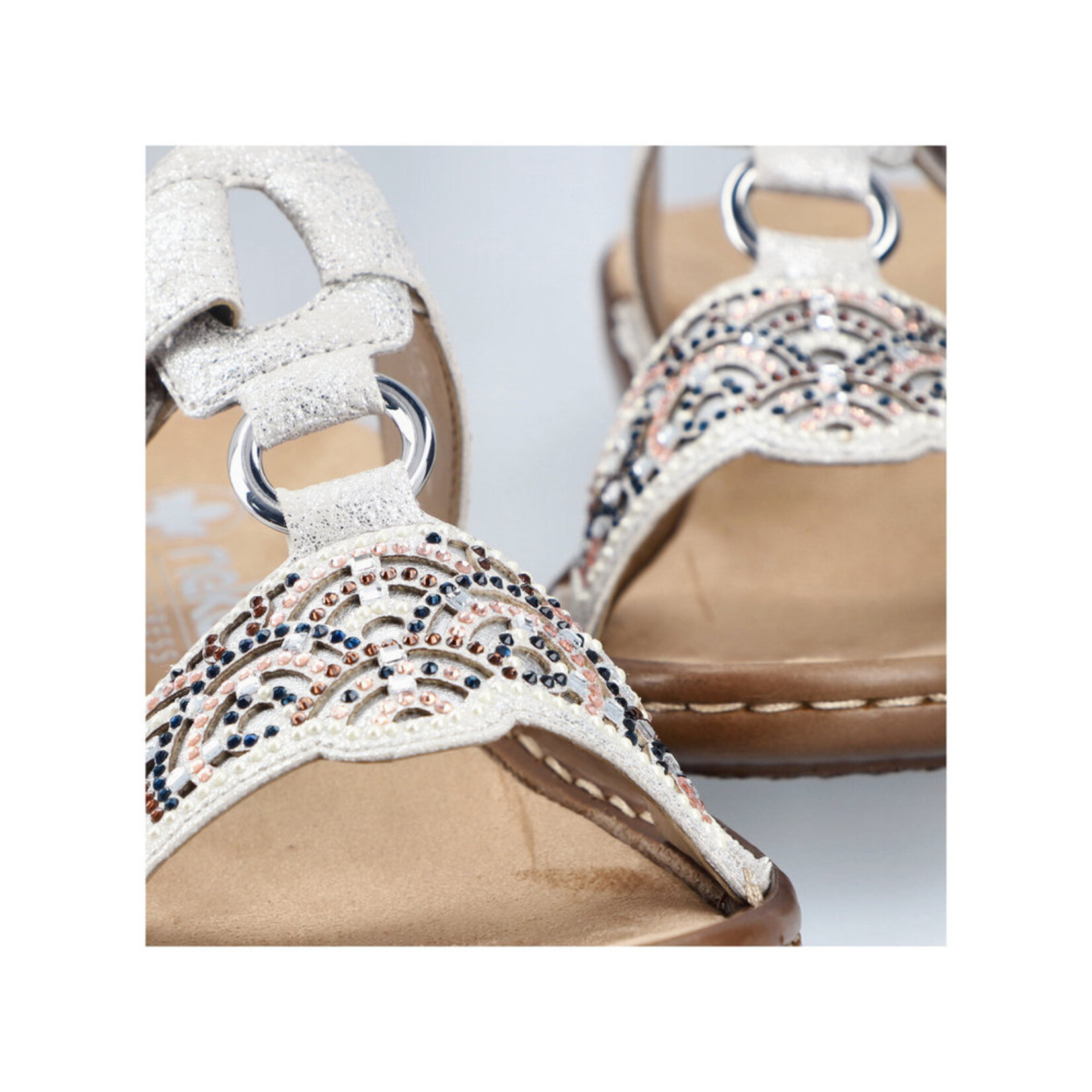 Rieker RIEKER 608K2-40 Regina Slide (Beads)