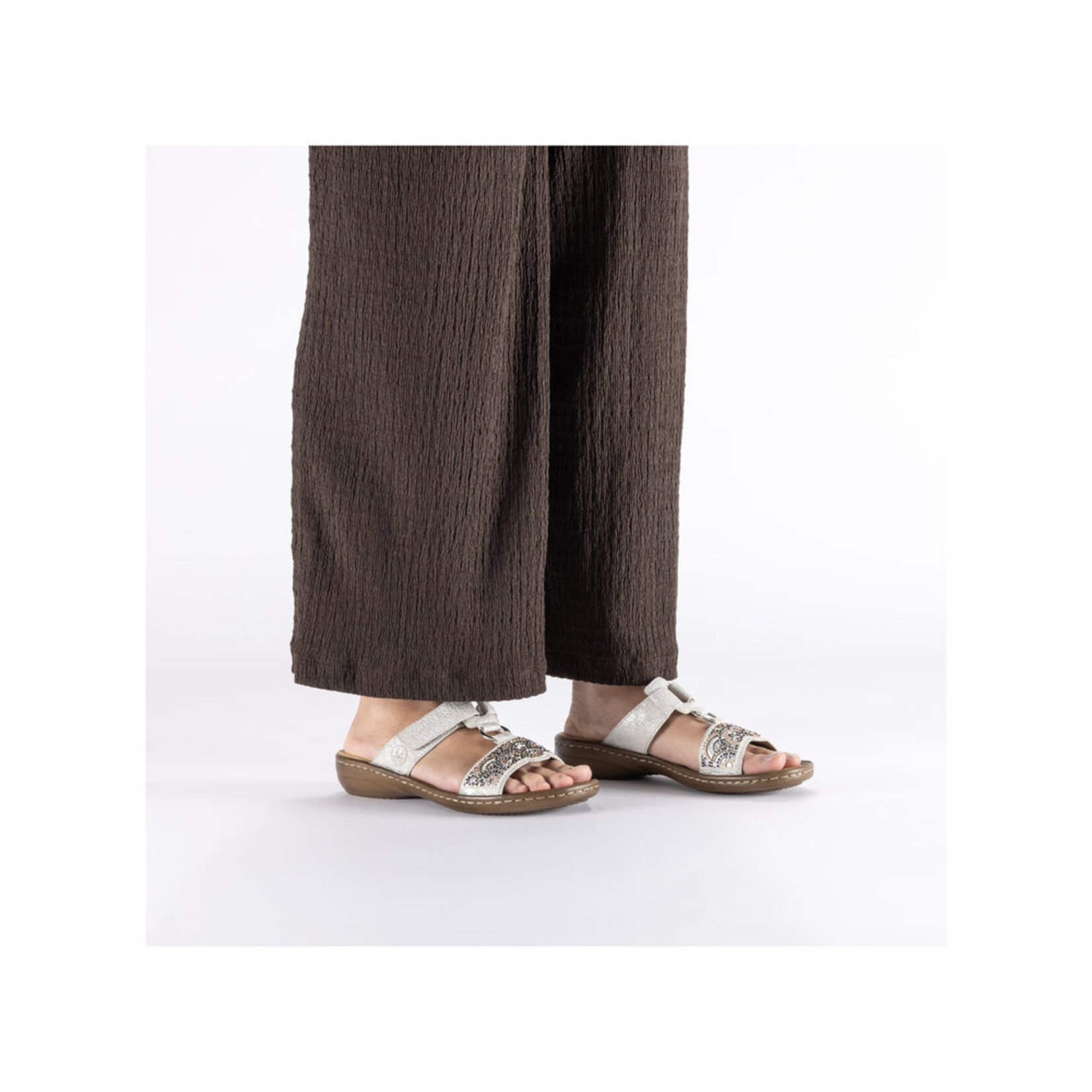 Rieker RIEKER 608K2-40 Regina Slide (Beads)