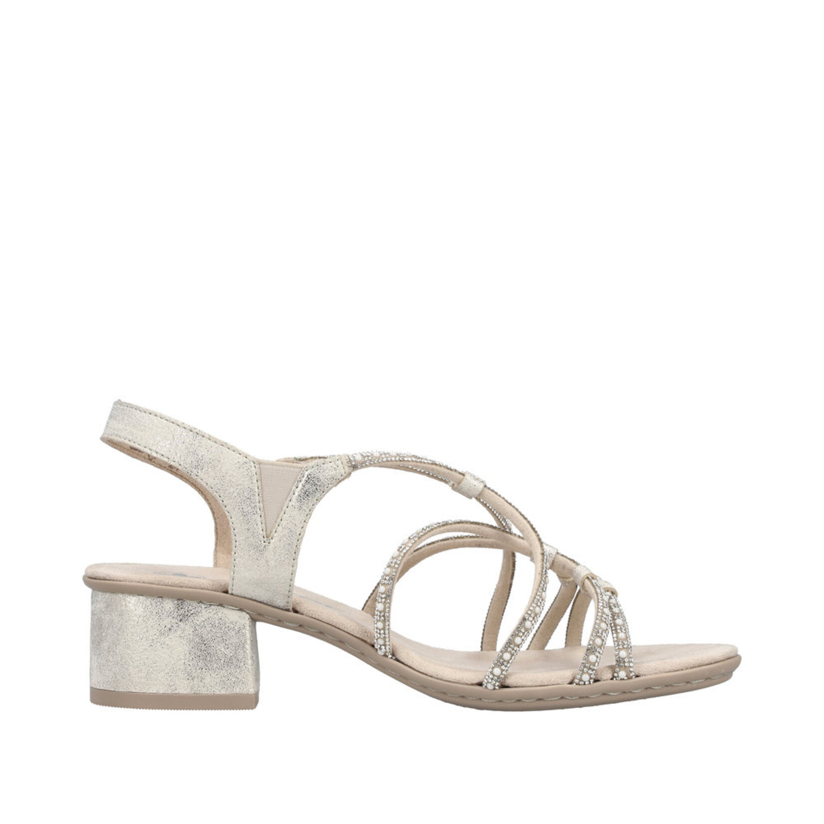 Rieker RIEKER 64970-60 Dress Sandal (Sequins)
