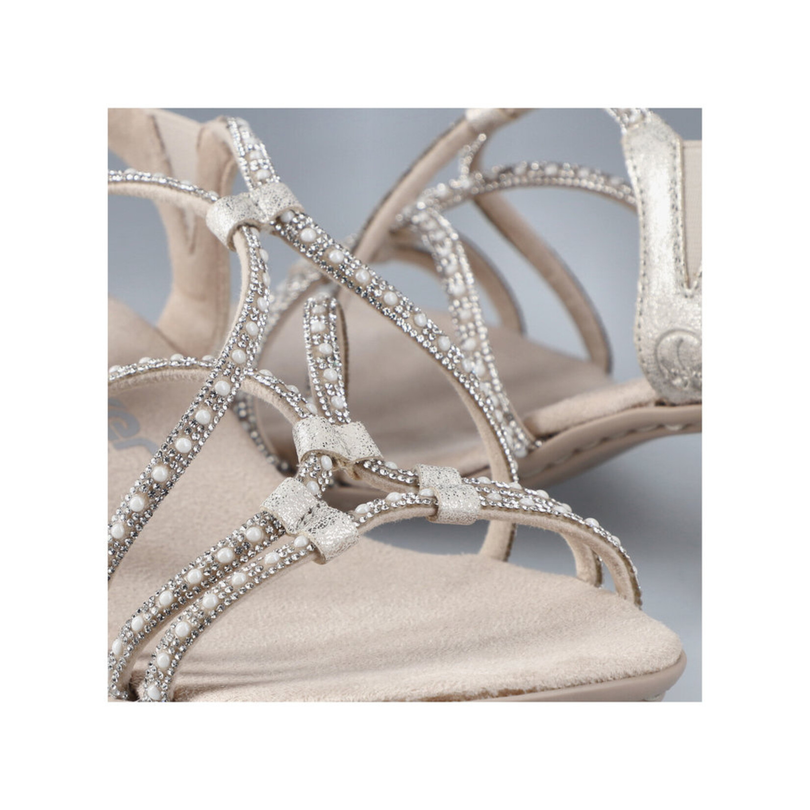 Rieker RIEKER 64970-60 Dress Sandal (Sequins)