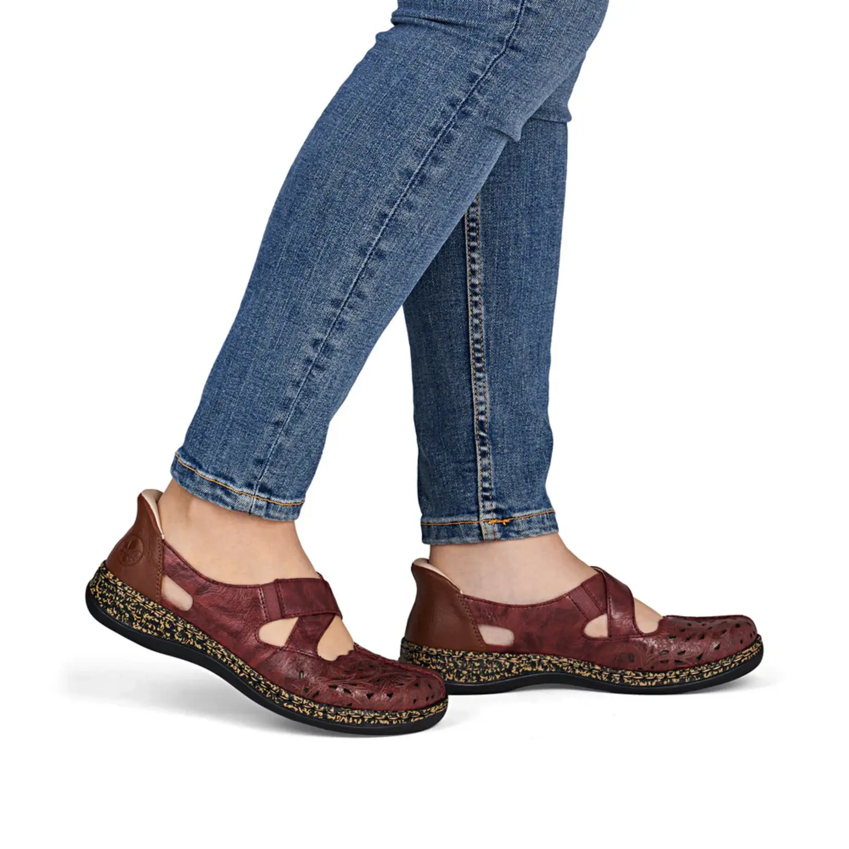 Rieker RIEKER 46352-33 Women's Daisy Mary Jane