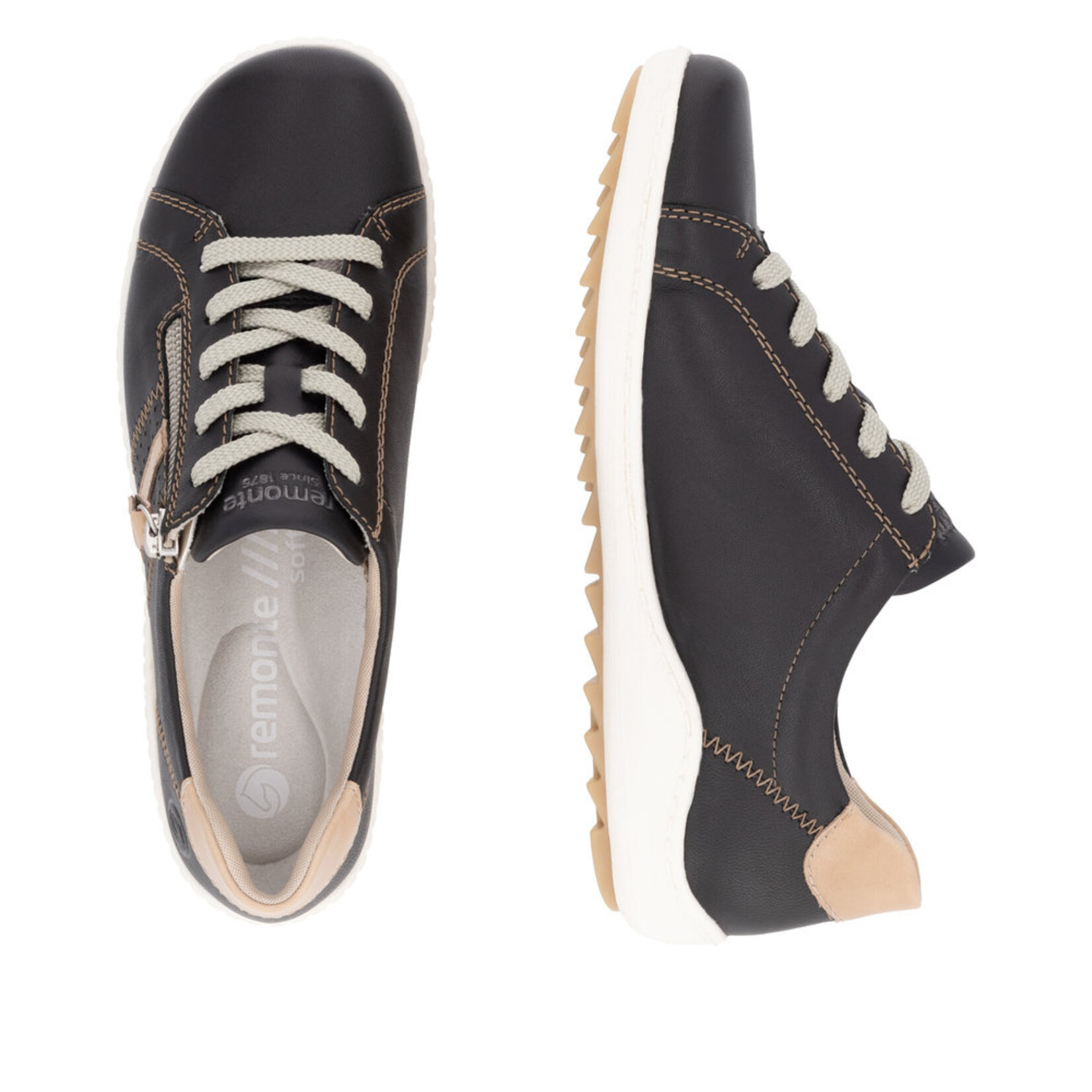 REMONTE R1432-01 Lace-Up Sneaker