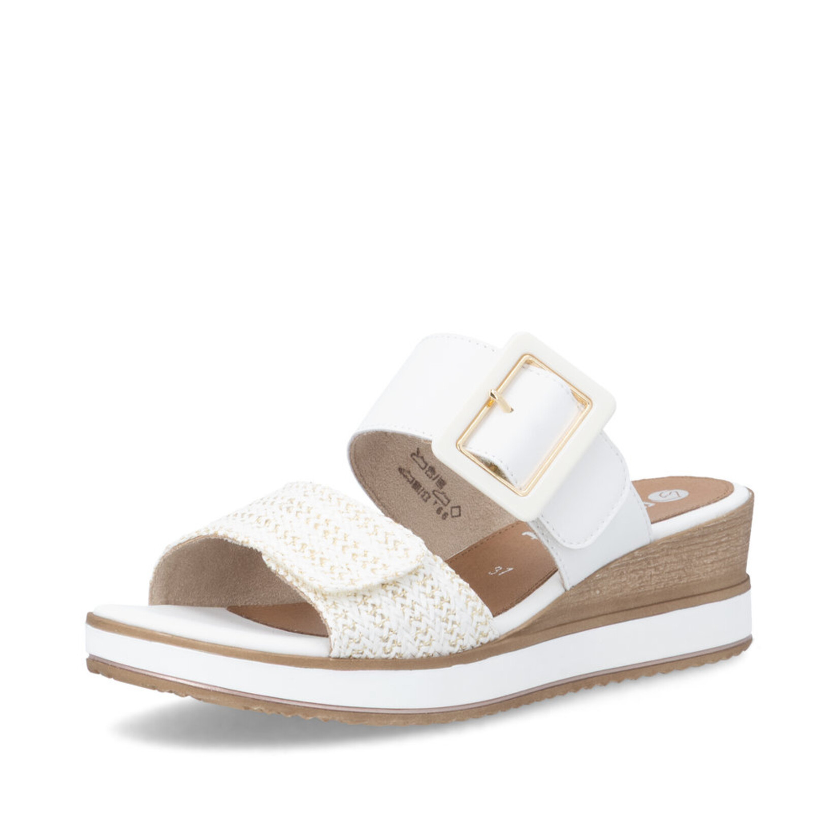 Remonte REMONTE D6463-80  Women's Wedge Slide (Big Buckle)