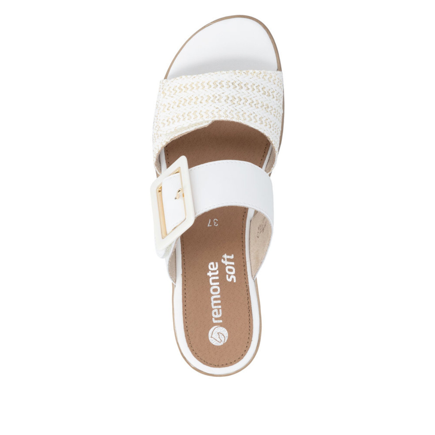 Remonte REMONTE D6463-80  Women's Wedge Slide (Big Buckle)