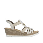 Rieker RIEKER 619B2-60 Wedge Sandal (Beads)