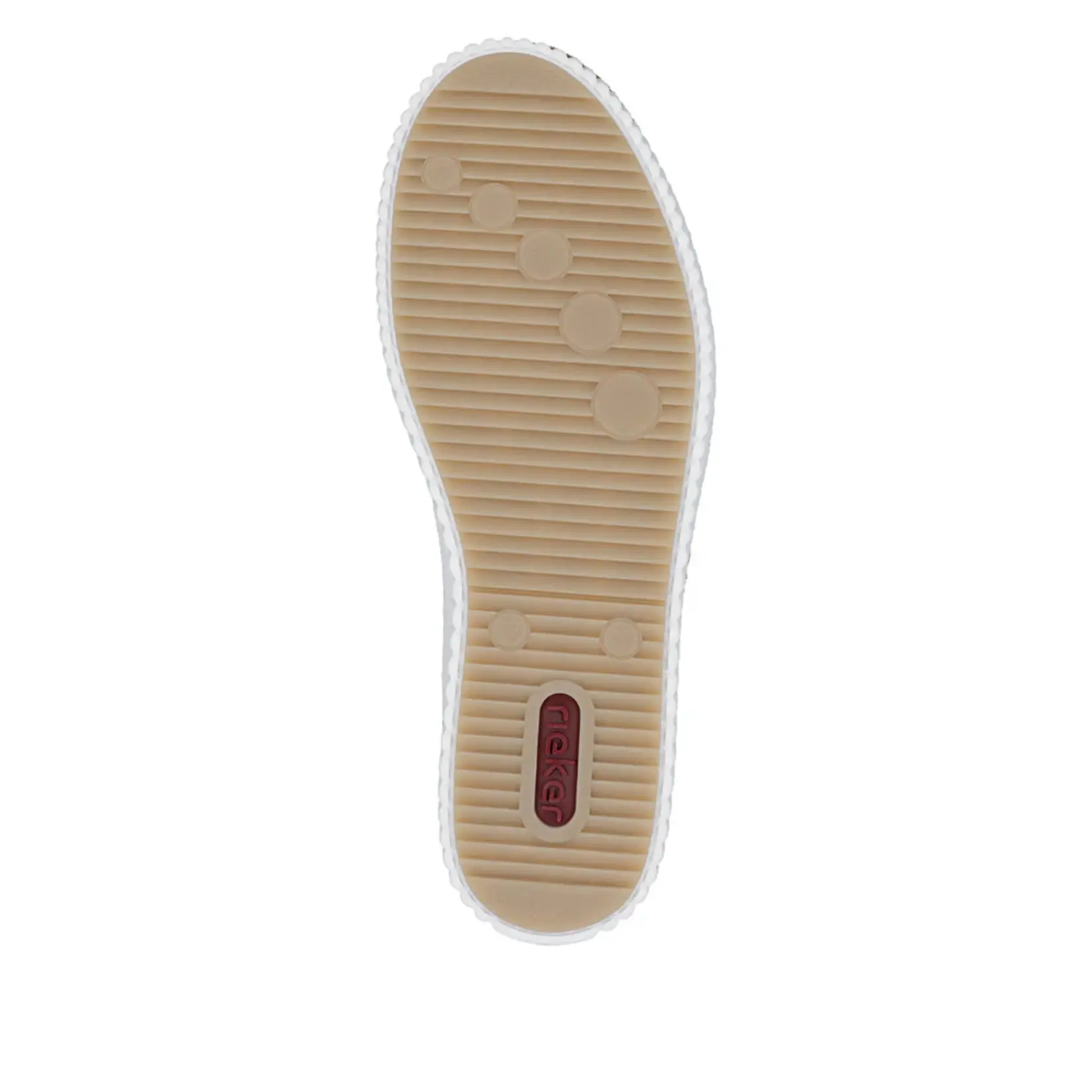 Rieker RIEKER M2940-81 Women's Casual Sneaker (Side Zip)