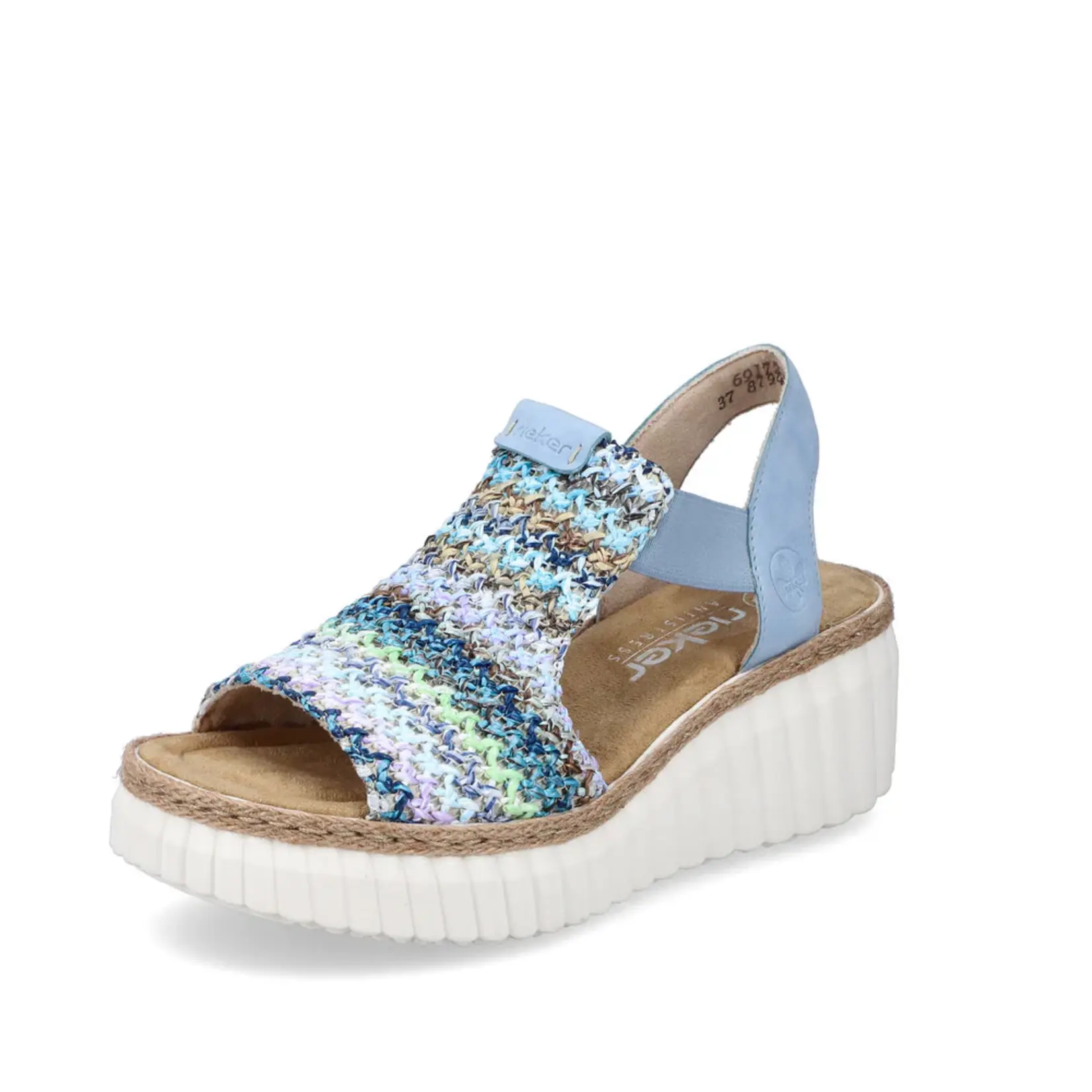 Rieker RIEKER 69172-91 Wrapped Sandal Wedge