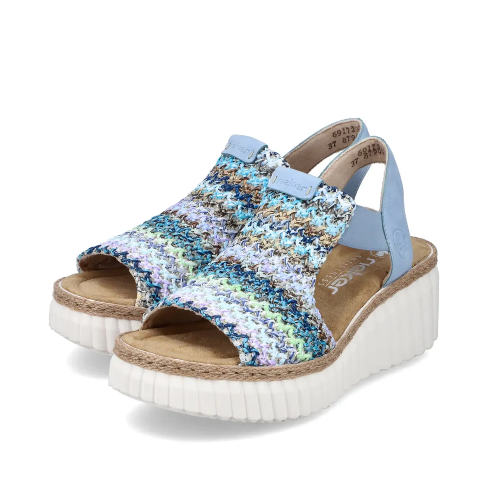 Rieker RIEKER 69172-91 Wrapped Sandal Wedge