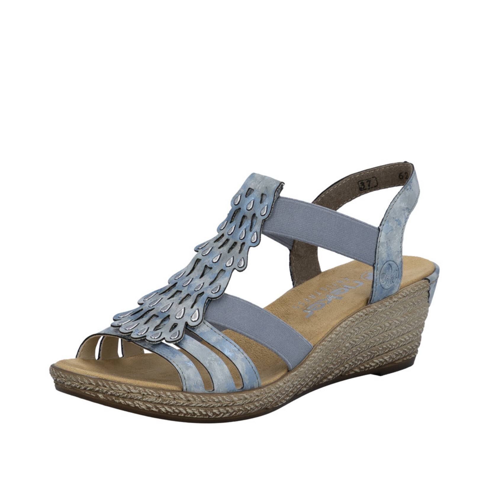 RIEKER 62436-12 Wedge Sandal