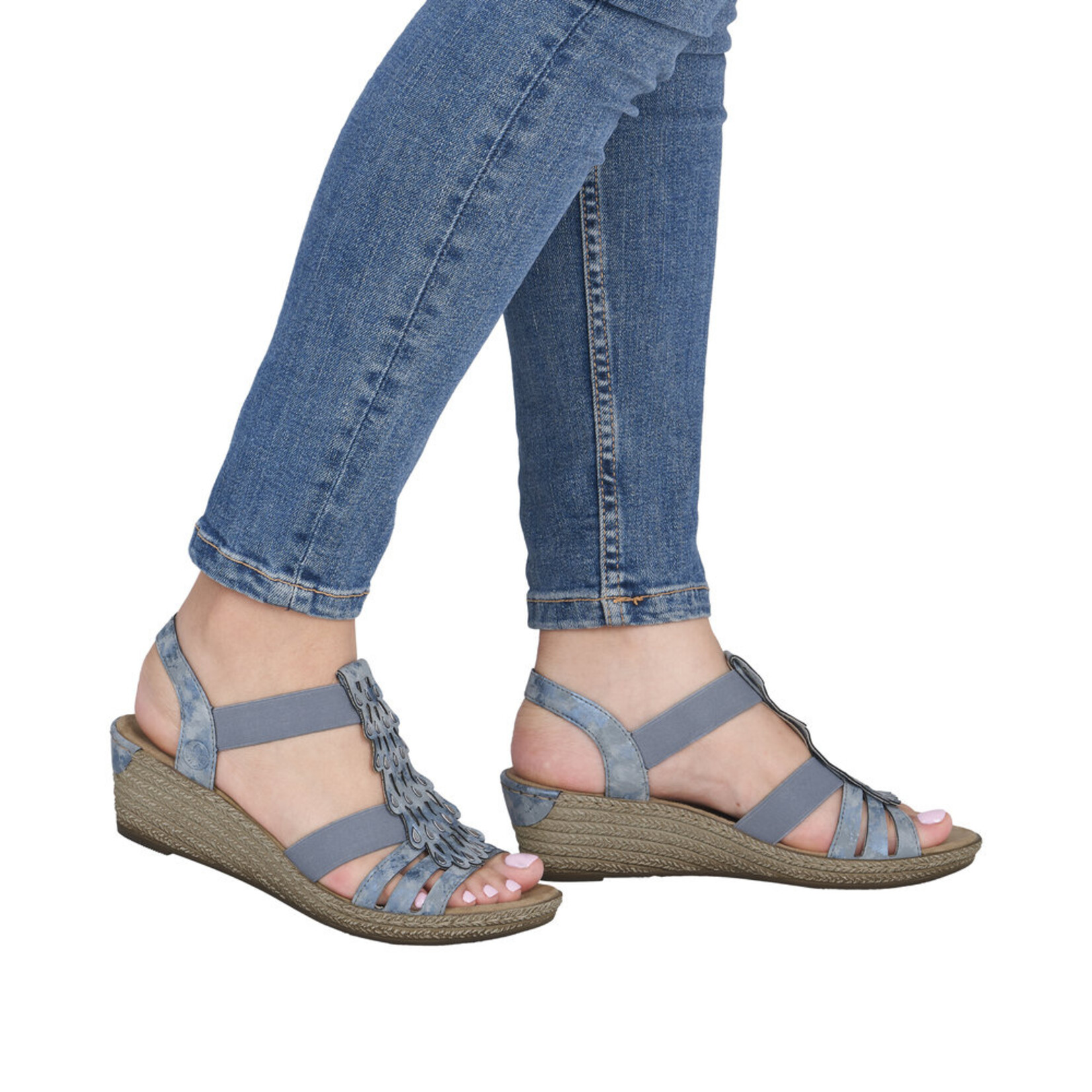 RIEKER 62436-12 Wedge Sandal