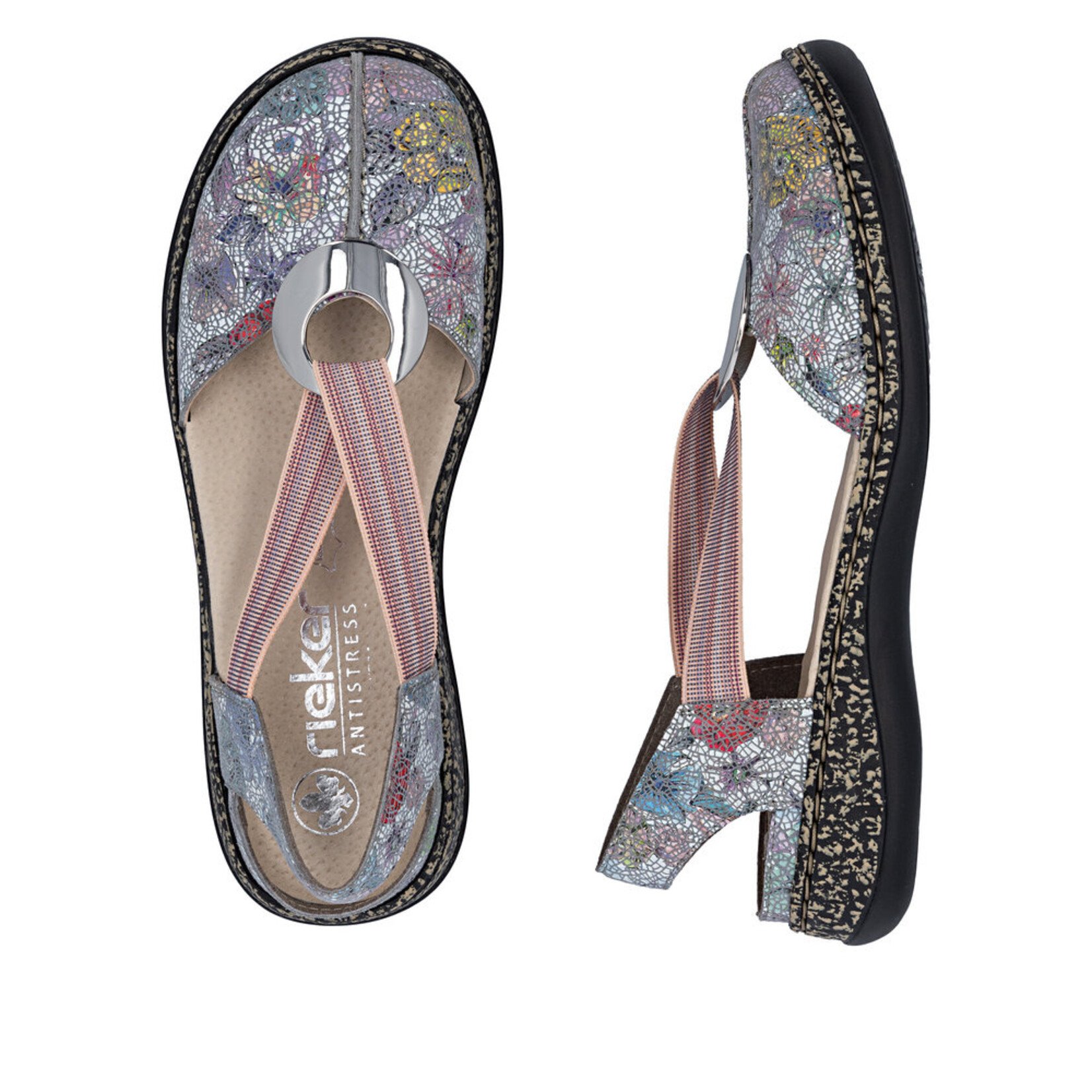 Rieker RIEKER 46361-90 Women's Daisy Sling (Coin)