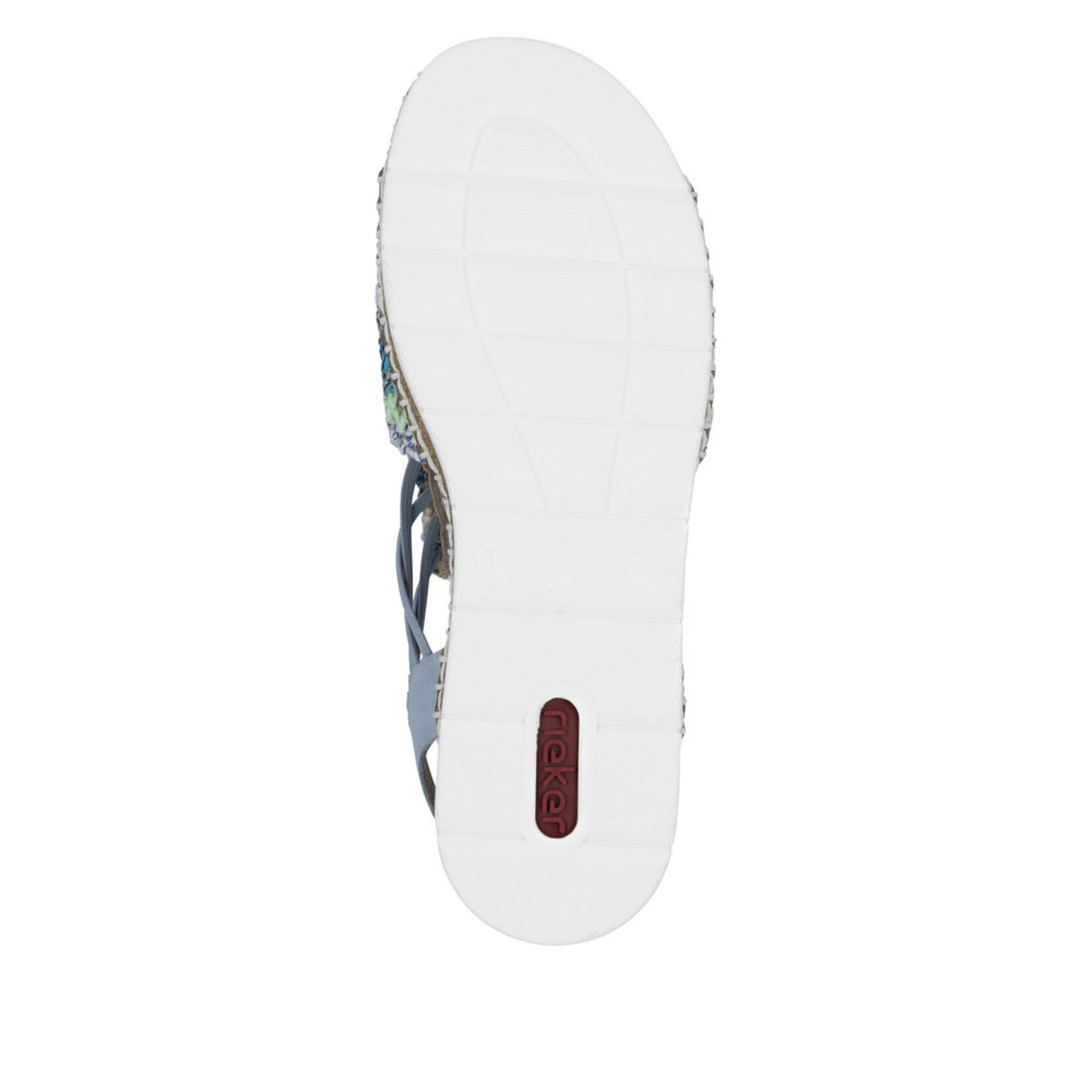 Rieker RIEKER V1241-91 Women's Wrapped Sandal (Woven)