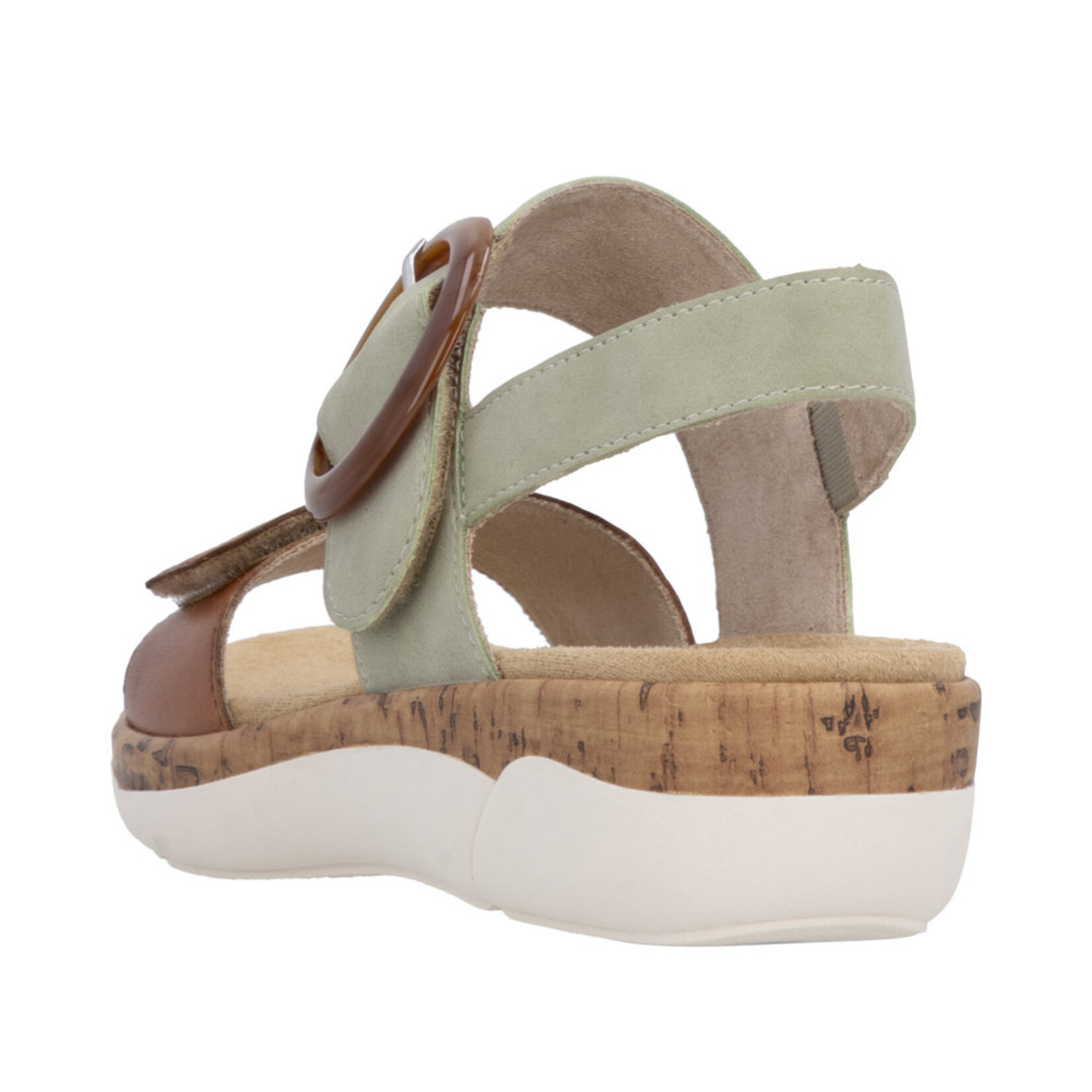 Remonte REMONTE R6853-24 Women's Velcro Sandal (Big Buckle)