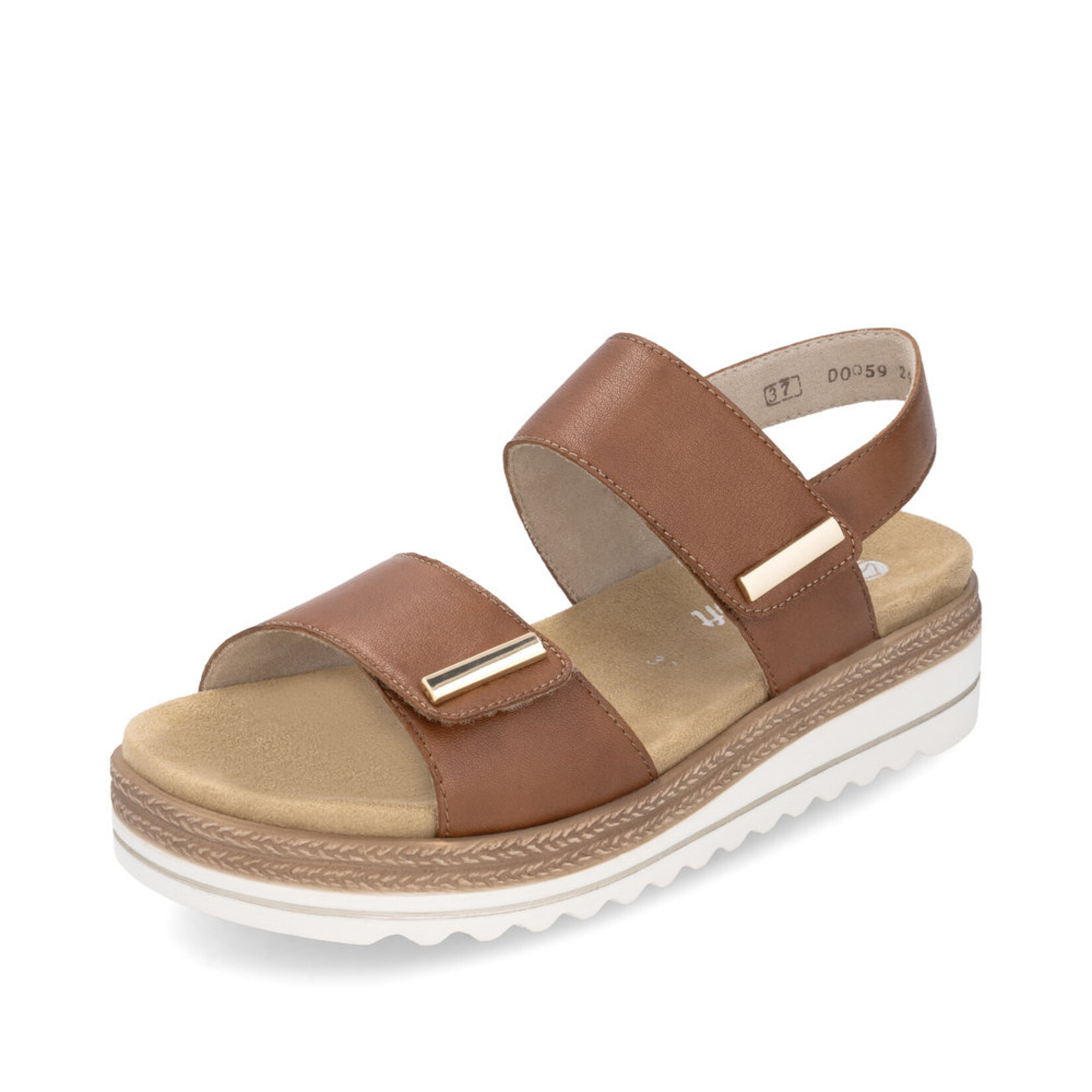 Remonte REMONTE D0Q59-24 Women's Chunk Sole Sandal (Big Buckle)